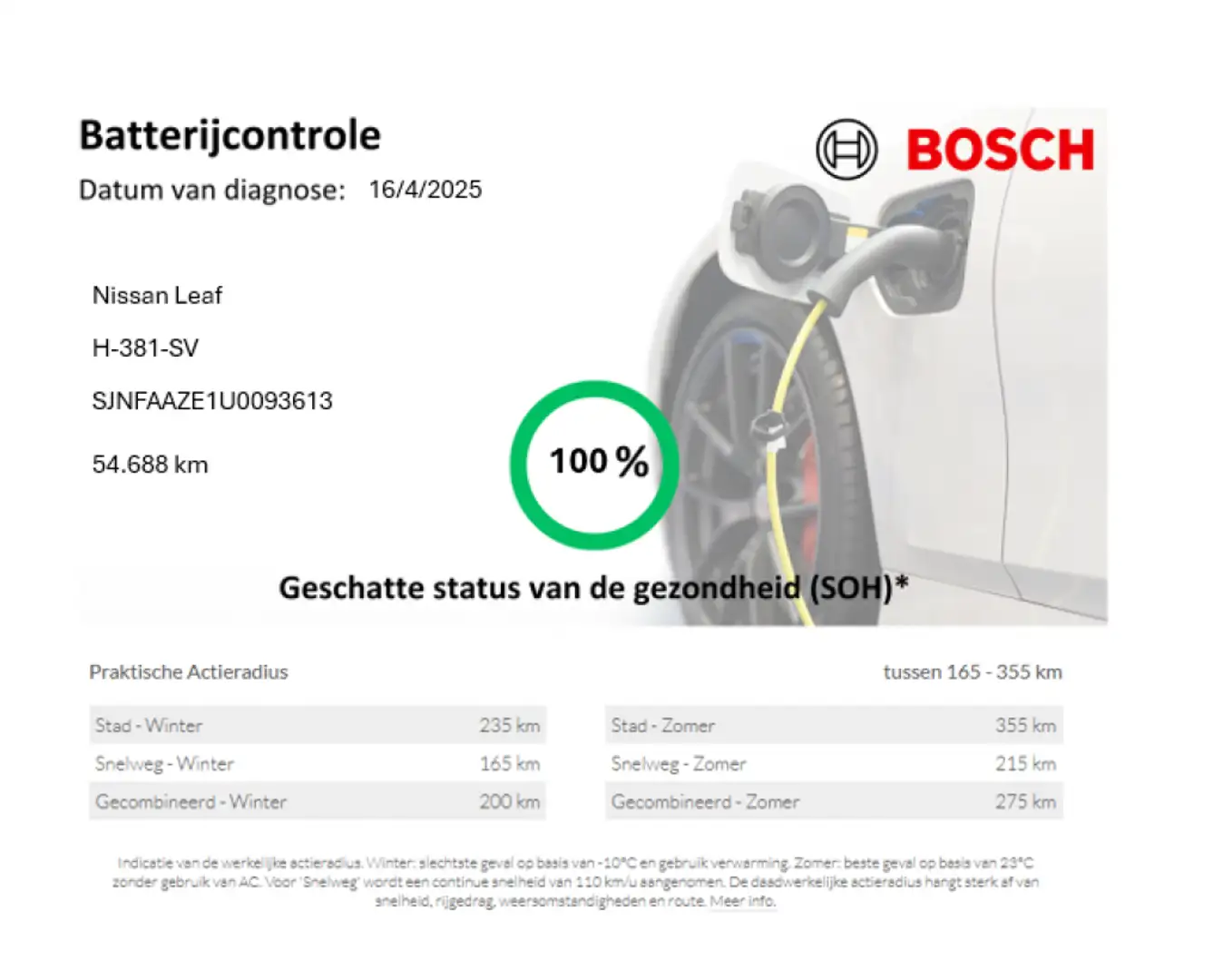 Nissan Leaf Acenta 40 kWh - Carplay, Camera, Stoelverw. SOH 10 Білий - 2