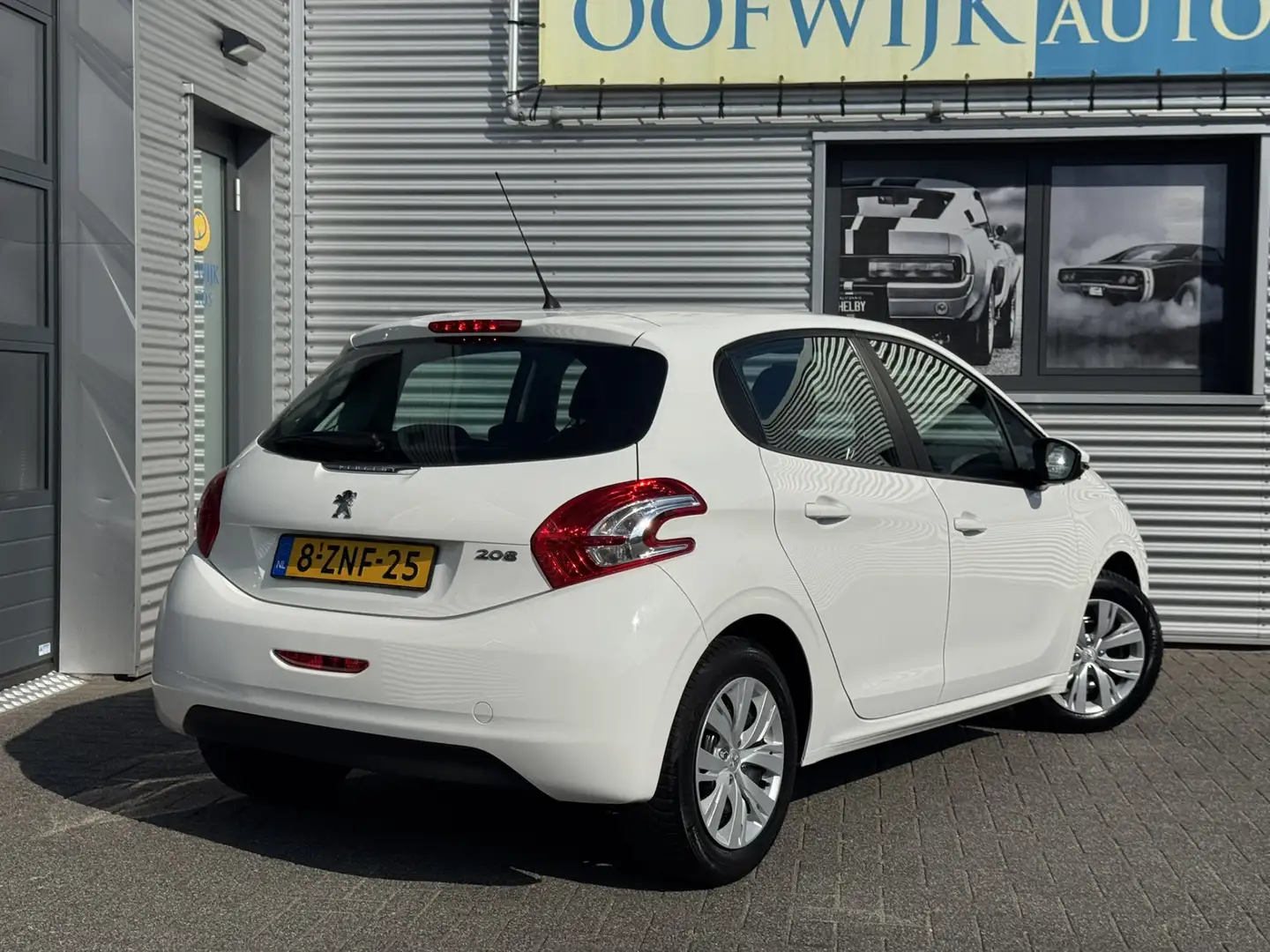 Peugeot 208 1.0 VTi Active Airco Cruise-Control Dealer OH Weiß - 2