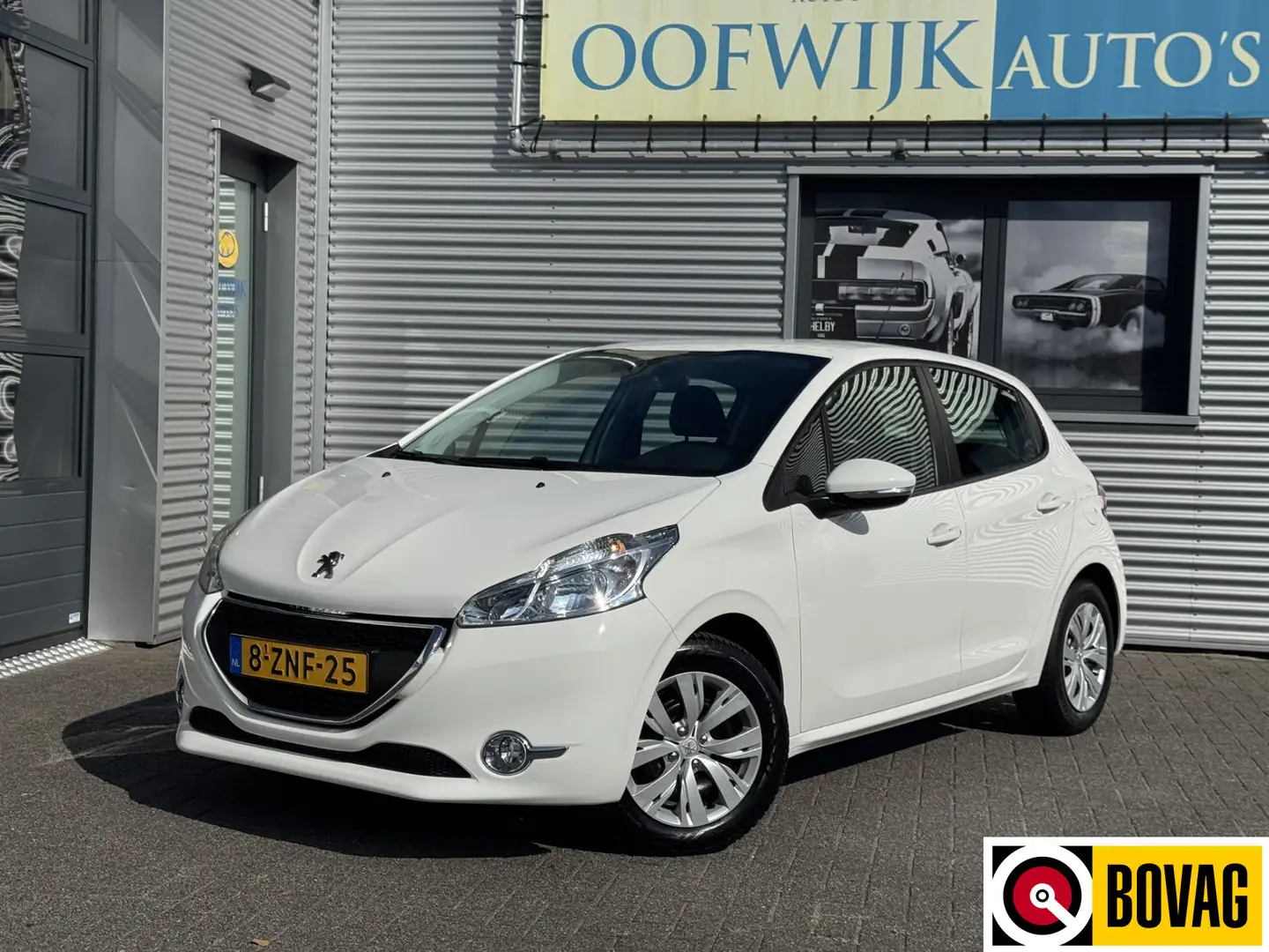 Peugeot 208 1.0 VTi Active Airco Cruise-Control Dealer OH Weiß - 1