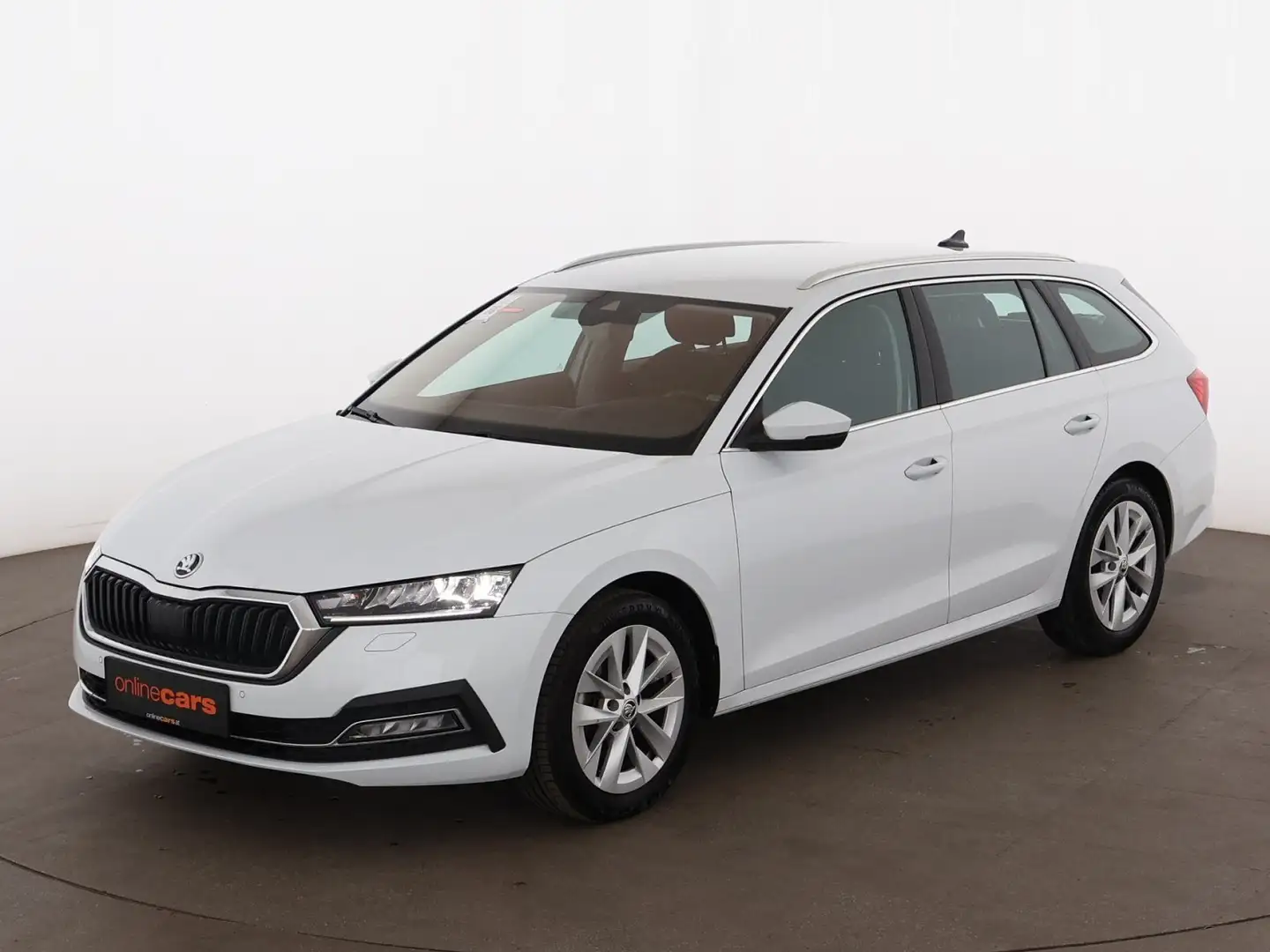 Skoda Octavia Combi 2.0 TDI Style Aut LED HEAD-UP RADAR Weiß - 2