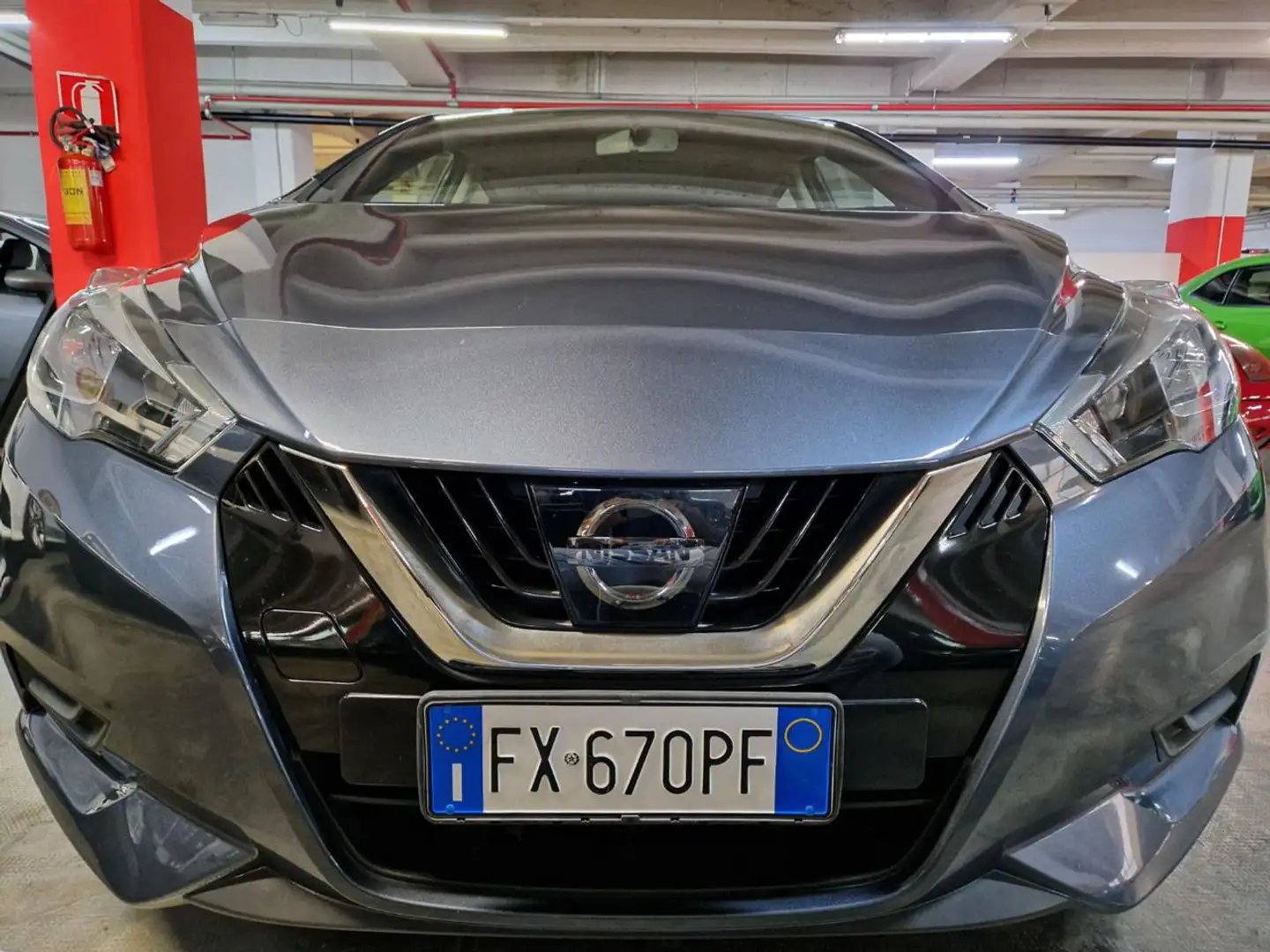 Nissan Micra 1000 IG 12V 5 PORTE  CV.71UNIPROP+RADAR+16' Grigio - 2