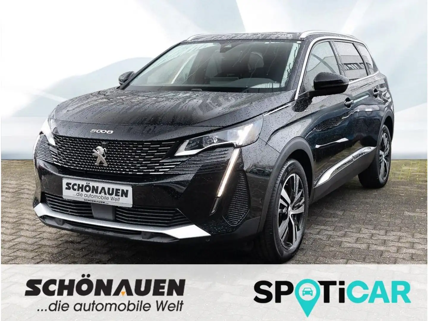 Peugeot 5008 PureTech GT +AUT+RFK+SHZ+PANO+KLIMA+LED+BC+ Noir - 1