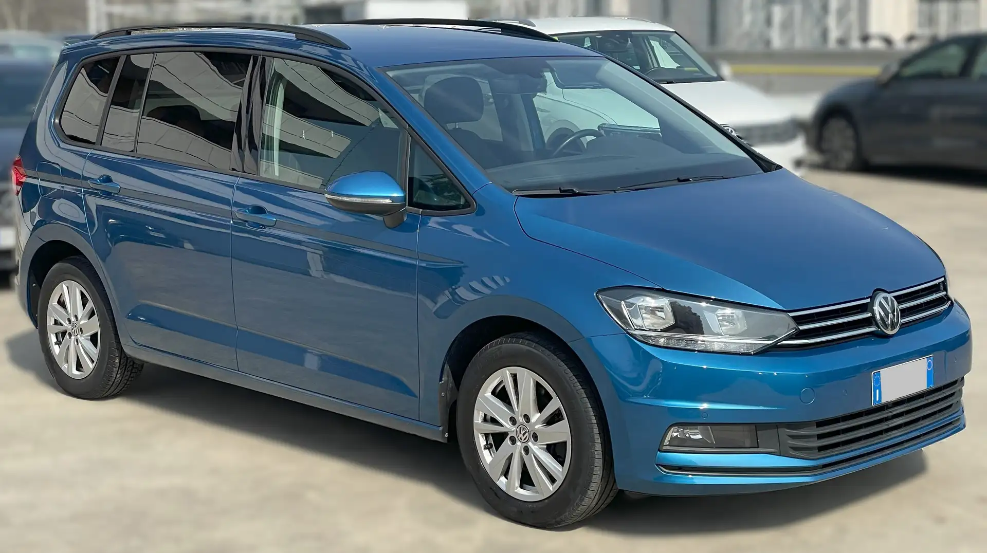 Volkswagen Touran Touran 1.5 TSI Business 150cv 7 POSTI Blu/Azzurro - 1