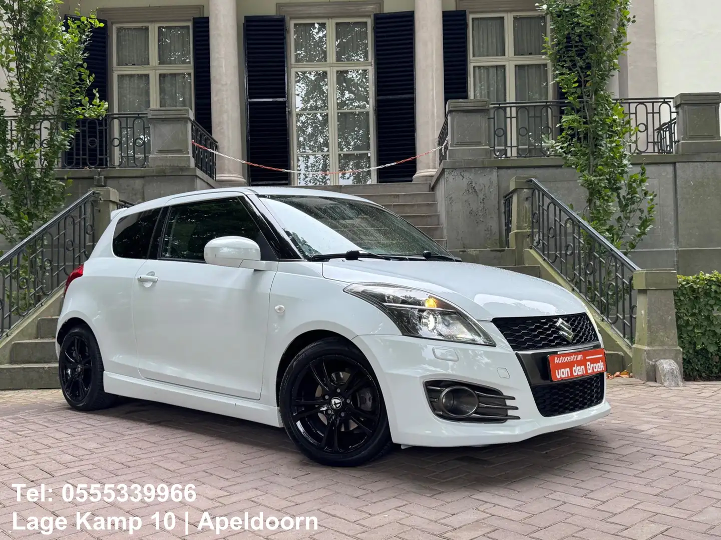 Suzuki Swift 1.6 Sport 136Pk Xenon Climate Cruise Ctr Stoelverw Wit - 1