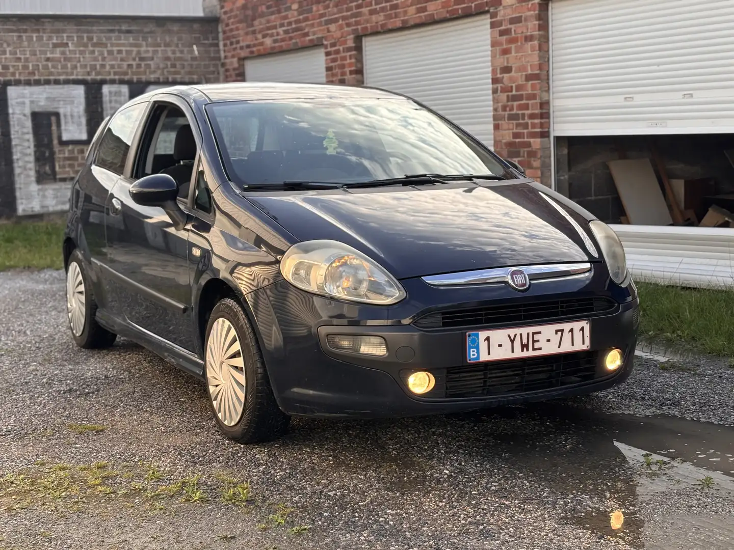 Fiat Punto Evo 1.3 MultiJet Racing fume blanc - 1