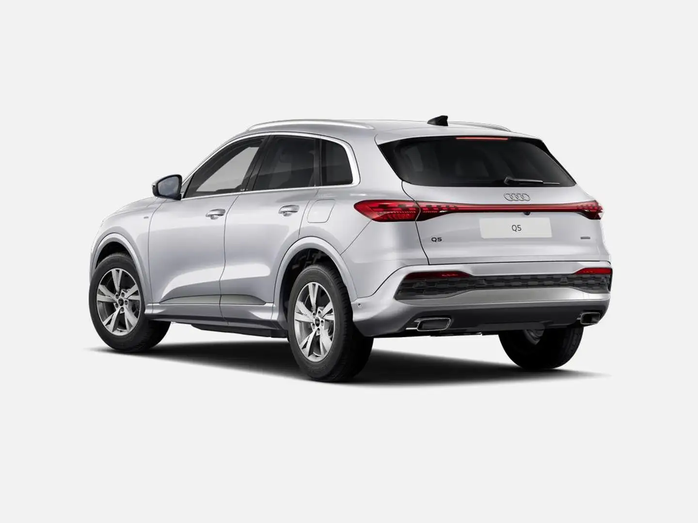 Audi Q5 2.0 TFSI e-hybrid quattro Advanced edition 299 PK Zilver - 2