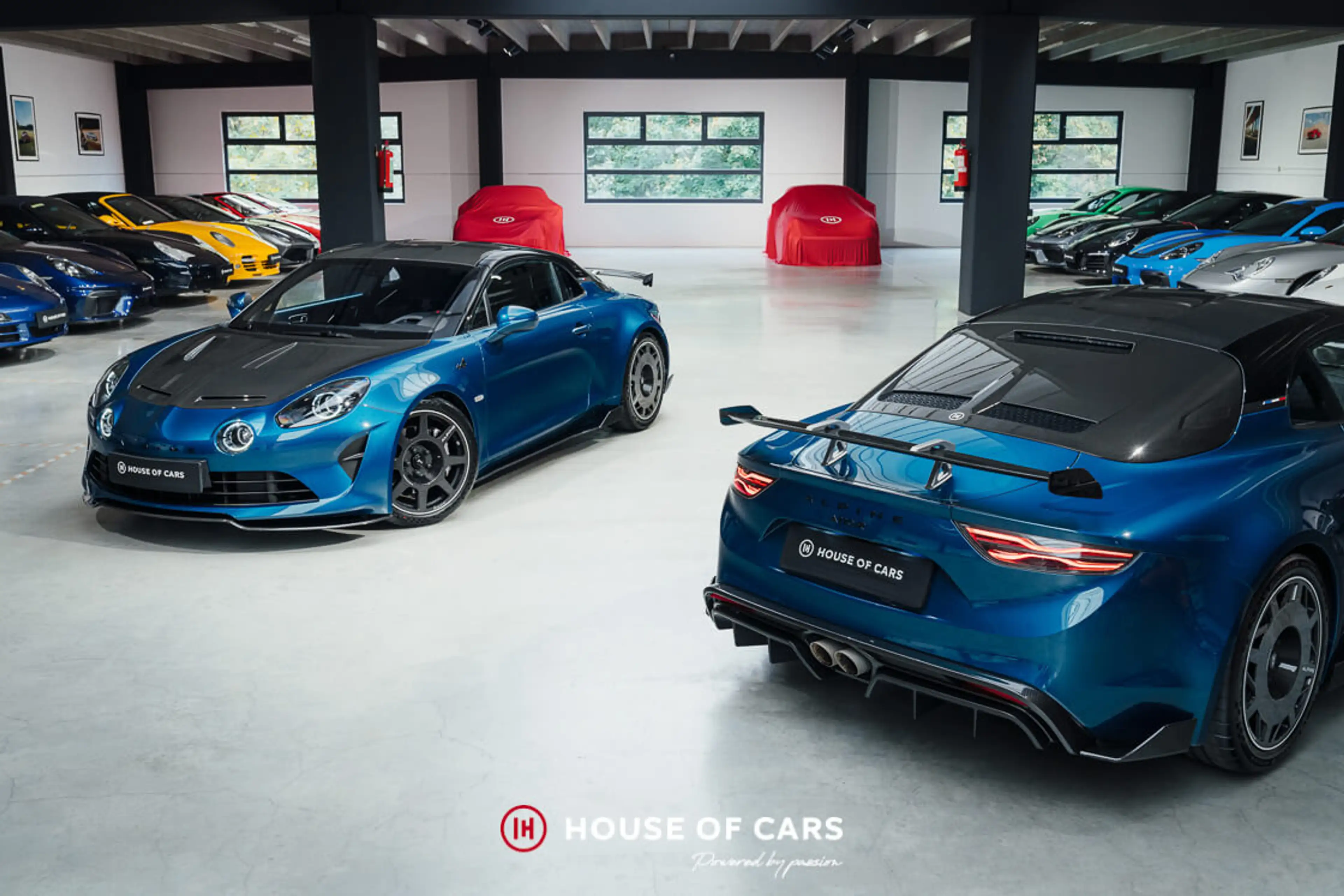 Alpine A110 A110R - Belgian car - Sierra Blue Heritage - PPF