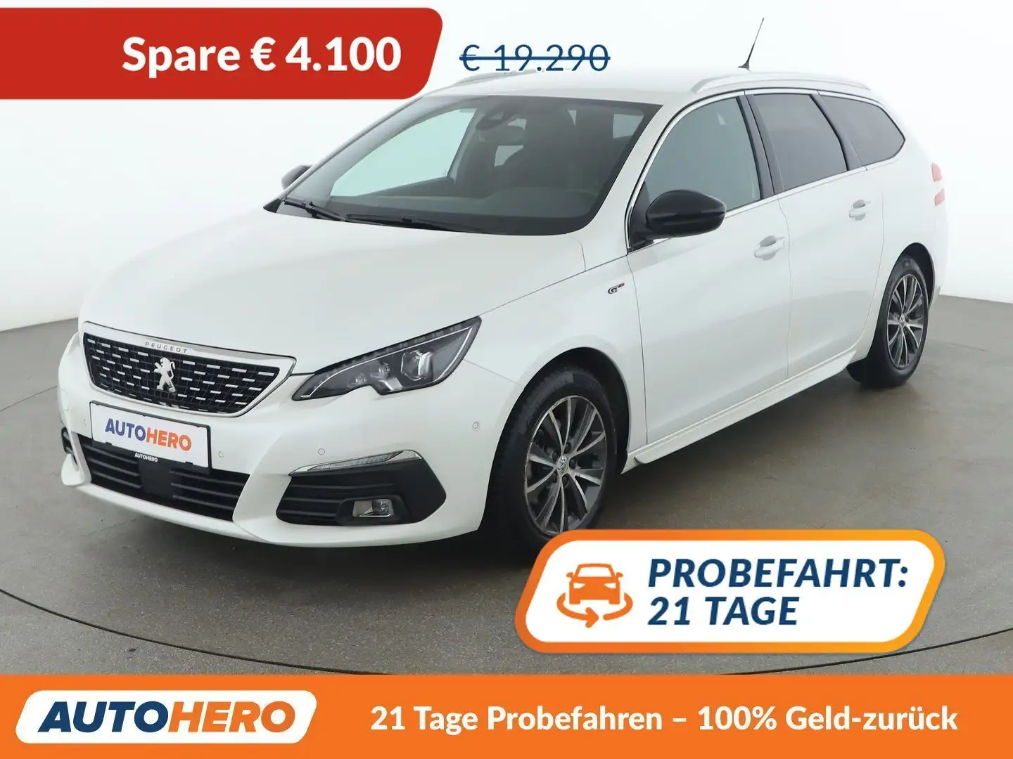 Peugeot 308 1.5 Blue-HDi GT Pack Weiß - 1