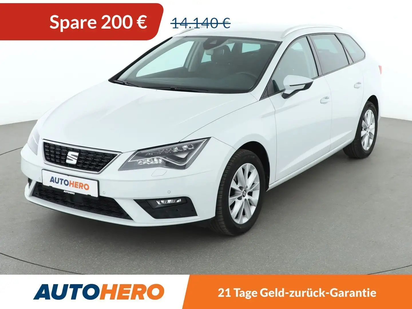 SEAT Leon 1.6 TDI Style *NAVI*LED*TEMPO*CAM*PDC*SHZ* Weiß - 1