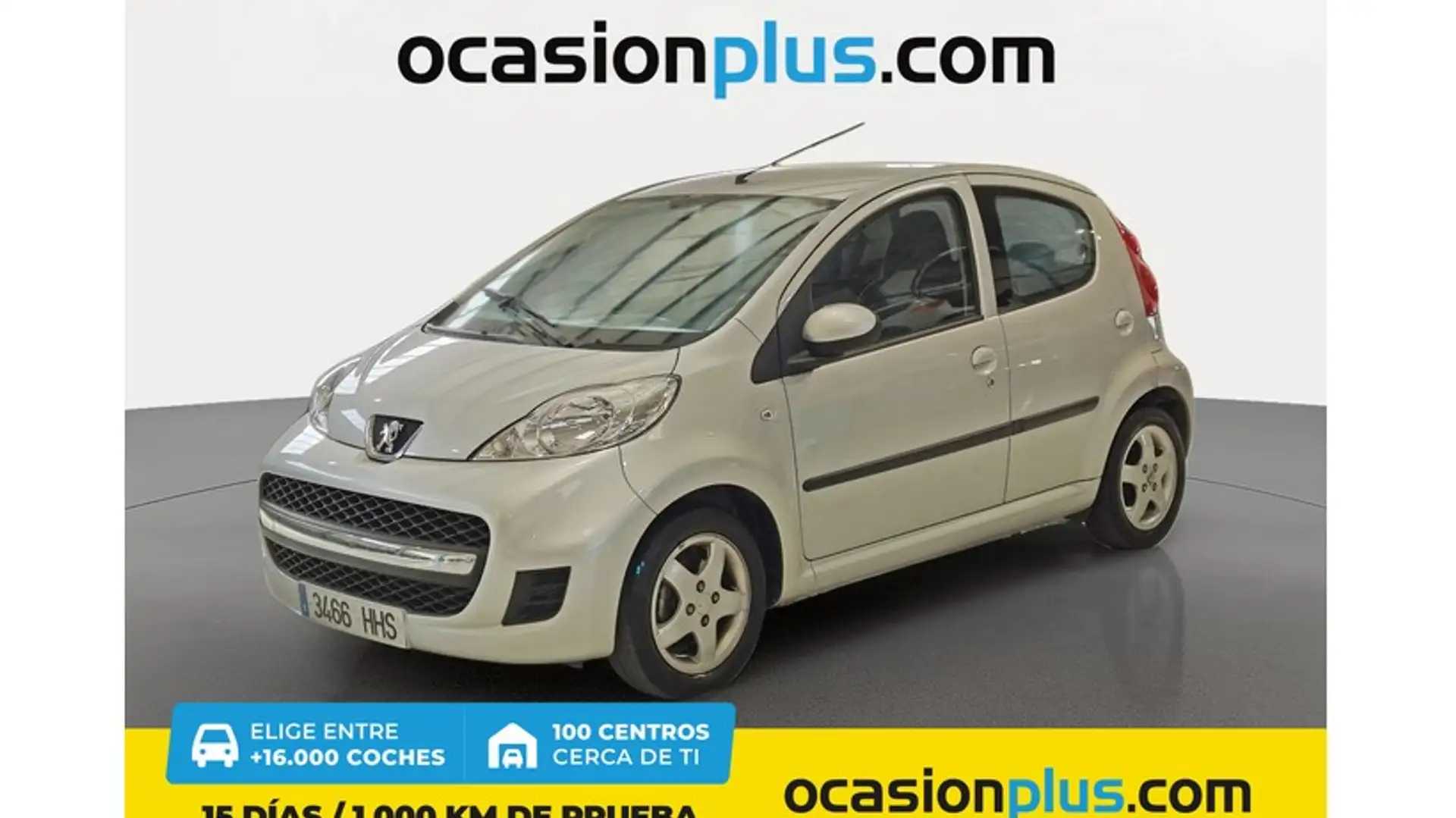 Peugeot 107 1.0i Trendy 2 Tronic Plateado - 1