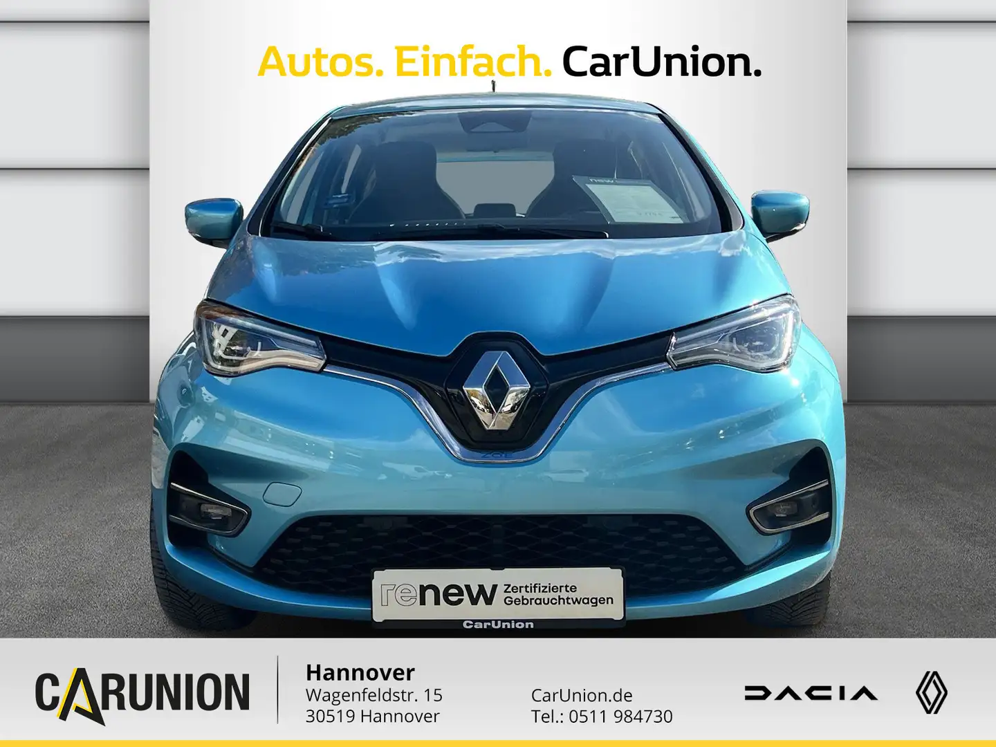 Renault ZOE E-Tech 100% el. EXPERIENCE Batteriemiete R110 Blau - 2
