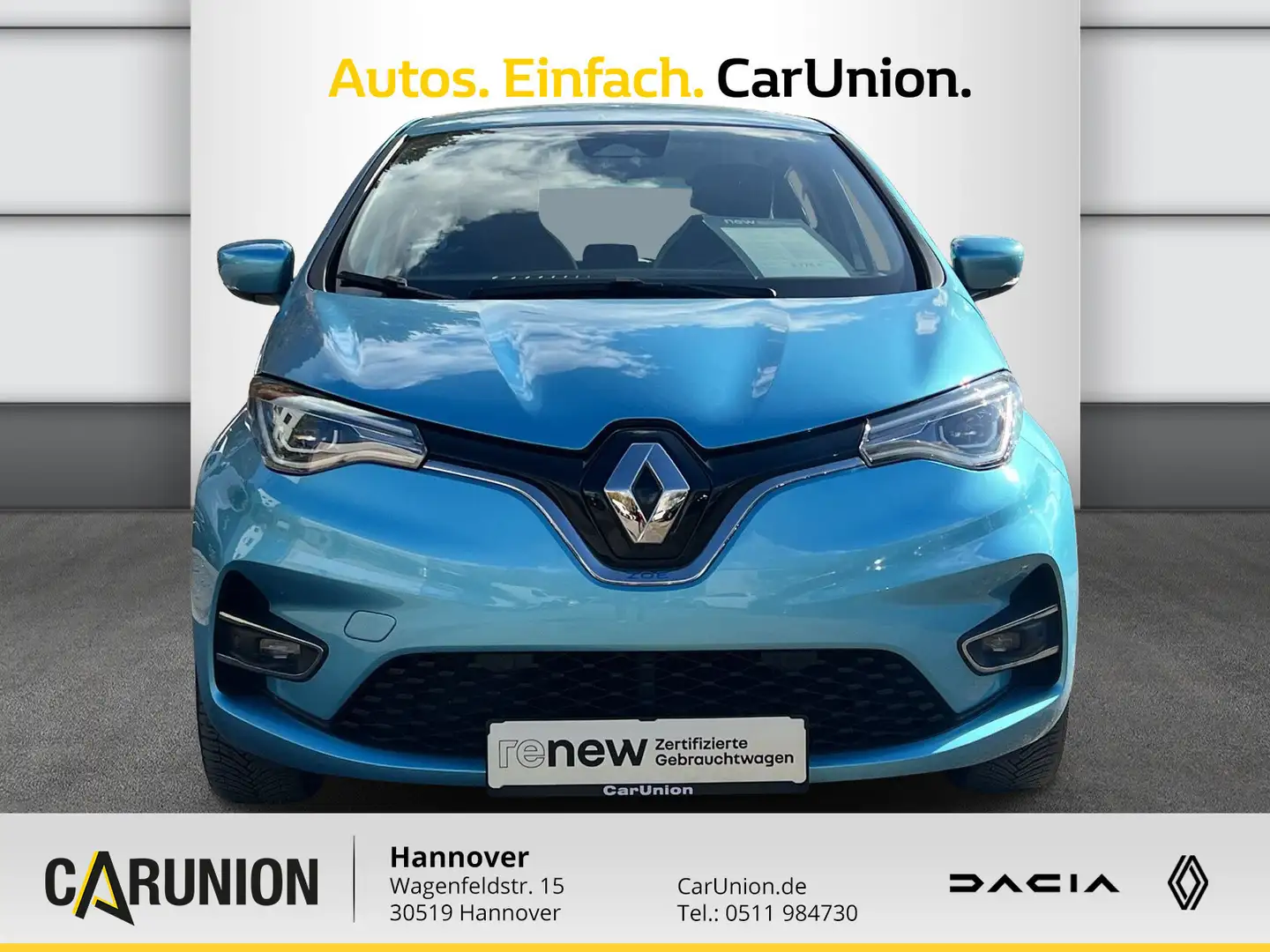 Renault ZOE E-Tech 100% el. EXPERIENCE Batteriemiete R110 Blu/Azzurro - 2
