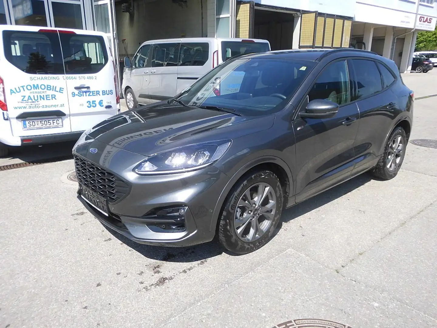 Ford Kuga 2,0 EcoBlue Hybrid ST-Line Aut. Gris - 1