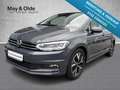 Volkswagen Touran 2.0 TDI Highline AHK Navi Leder LED ACC RFK Grau - thumbnail 1