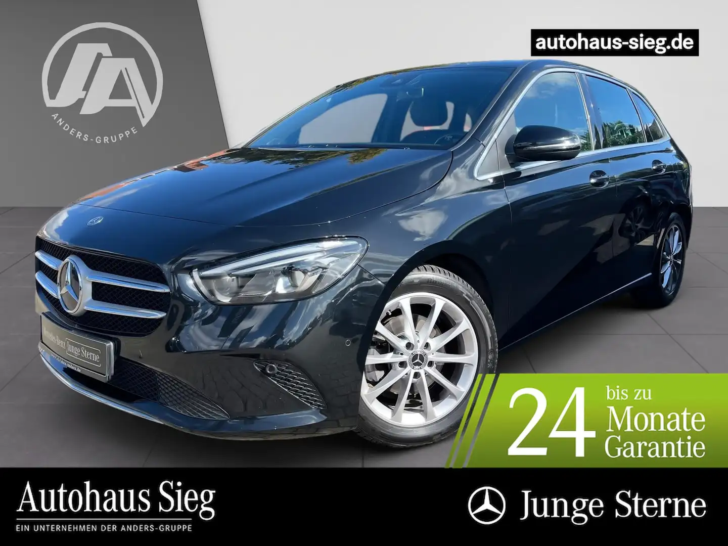 Mercedes-Benz B 180 Progressive+MBUX+SHZ+LED+PDC+Tempomat Negro - 1