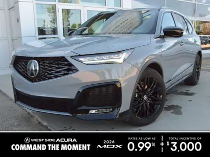 Gray 2026 Acura MDX SUV / Crossover  Automatic