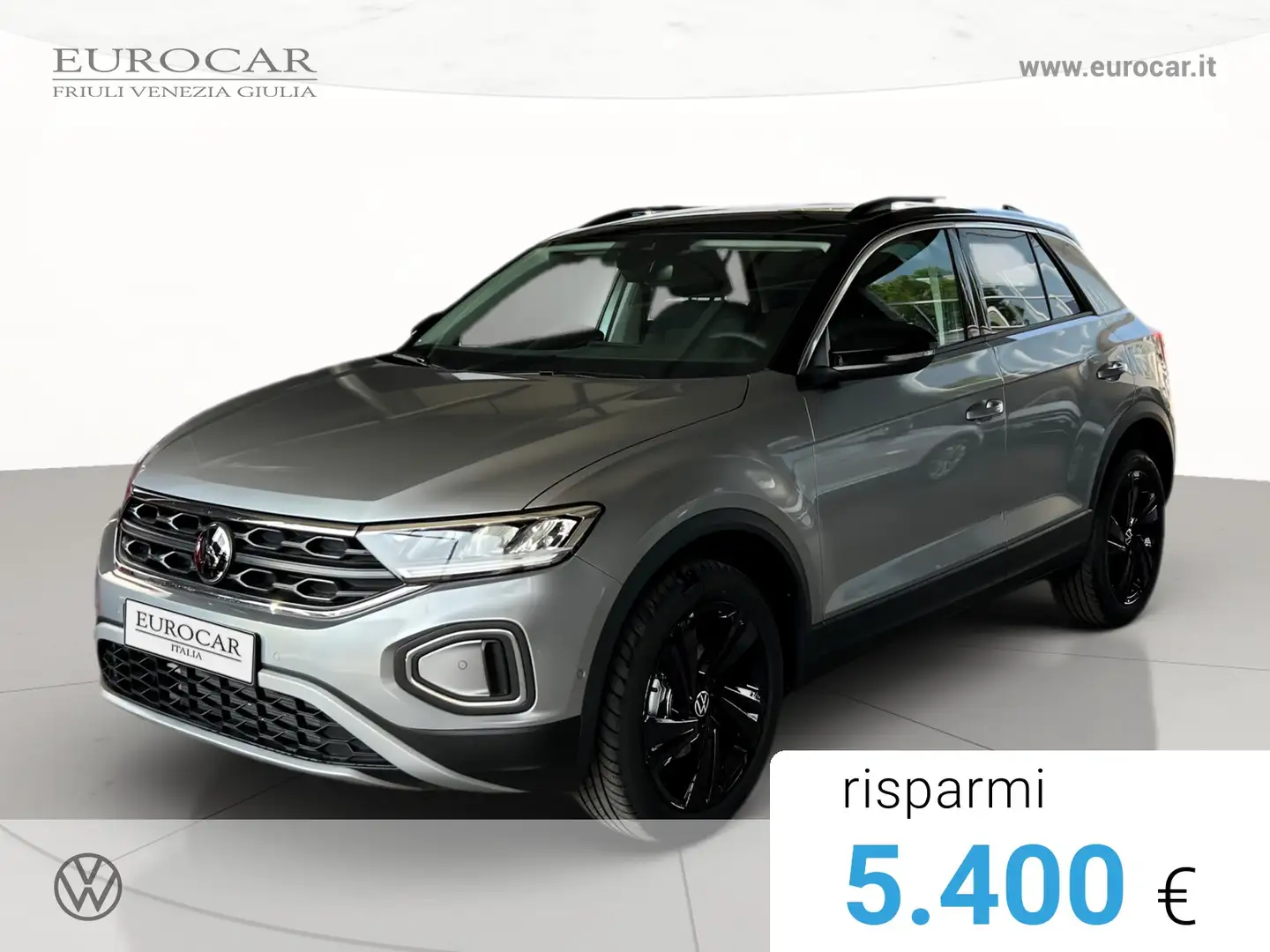 Volkswagen T-Roc 1.5 tsi sport dsg Grigio - 1