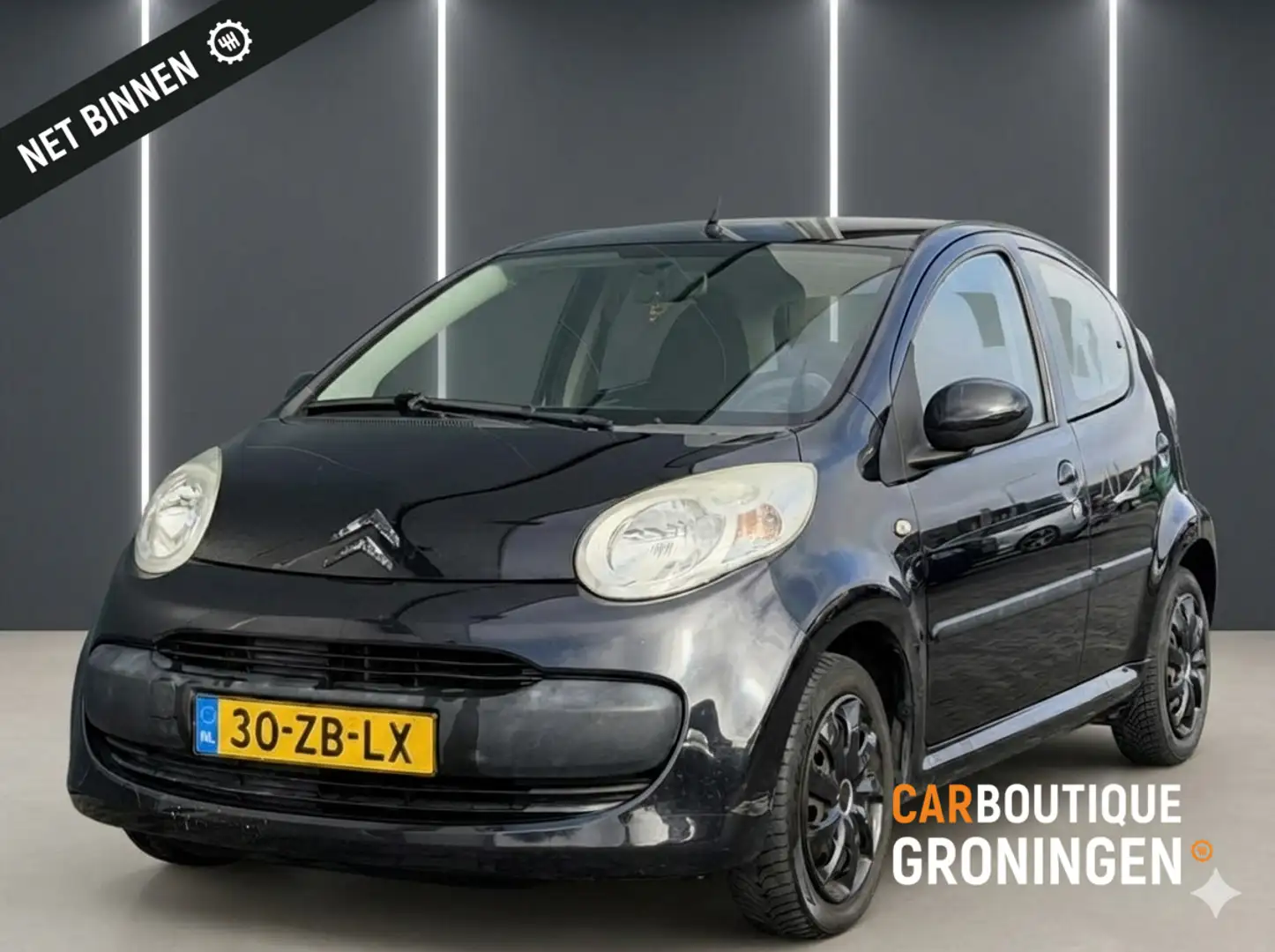 Citroen C1 1.0-12V Ambiance | 5 DEURS | AIRCO | NIEUWE APK Schwarz - 1