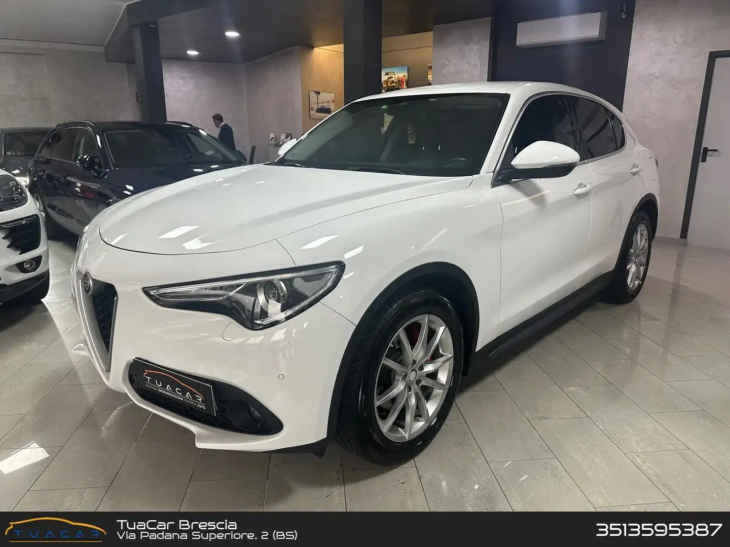 Alfa Romeo Stelvio Business 2.2 Bianco - 1