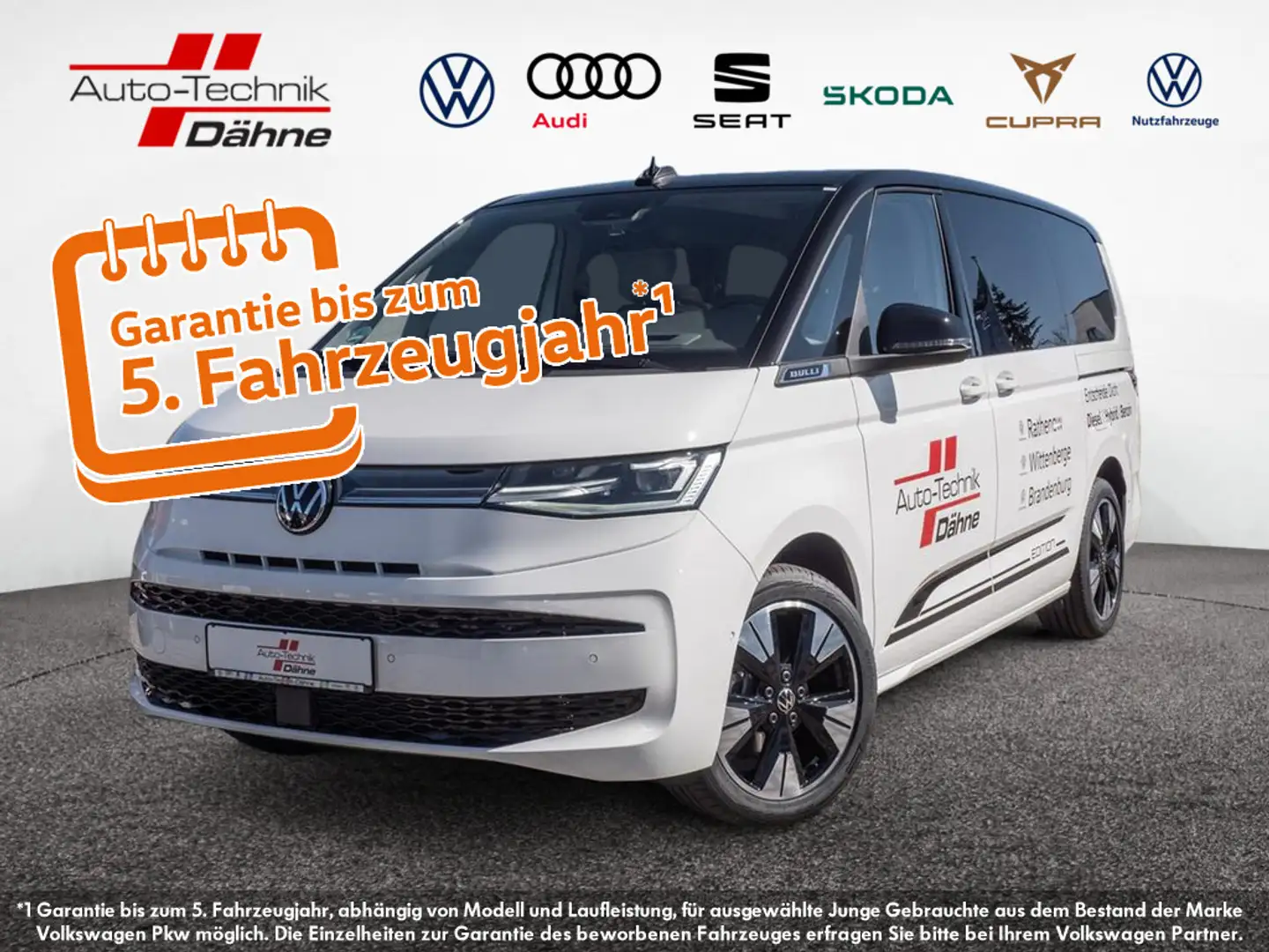Volkswagen T7 Multivan 2.0 TDI Edition lang HUD STANDHZ Weiß - 1