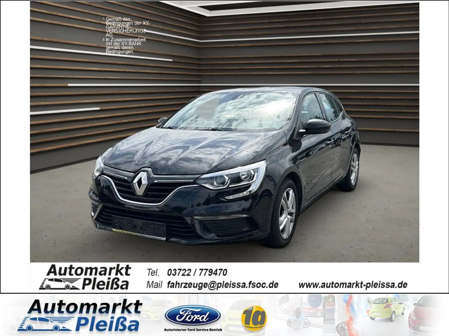 Renault Megane ENERGY TCe 100 PLAY STANDHEIZUNG Schwarz - 1