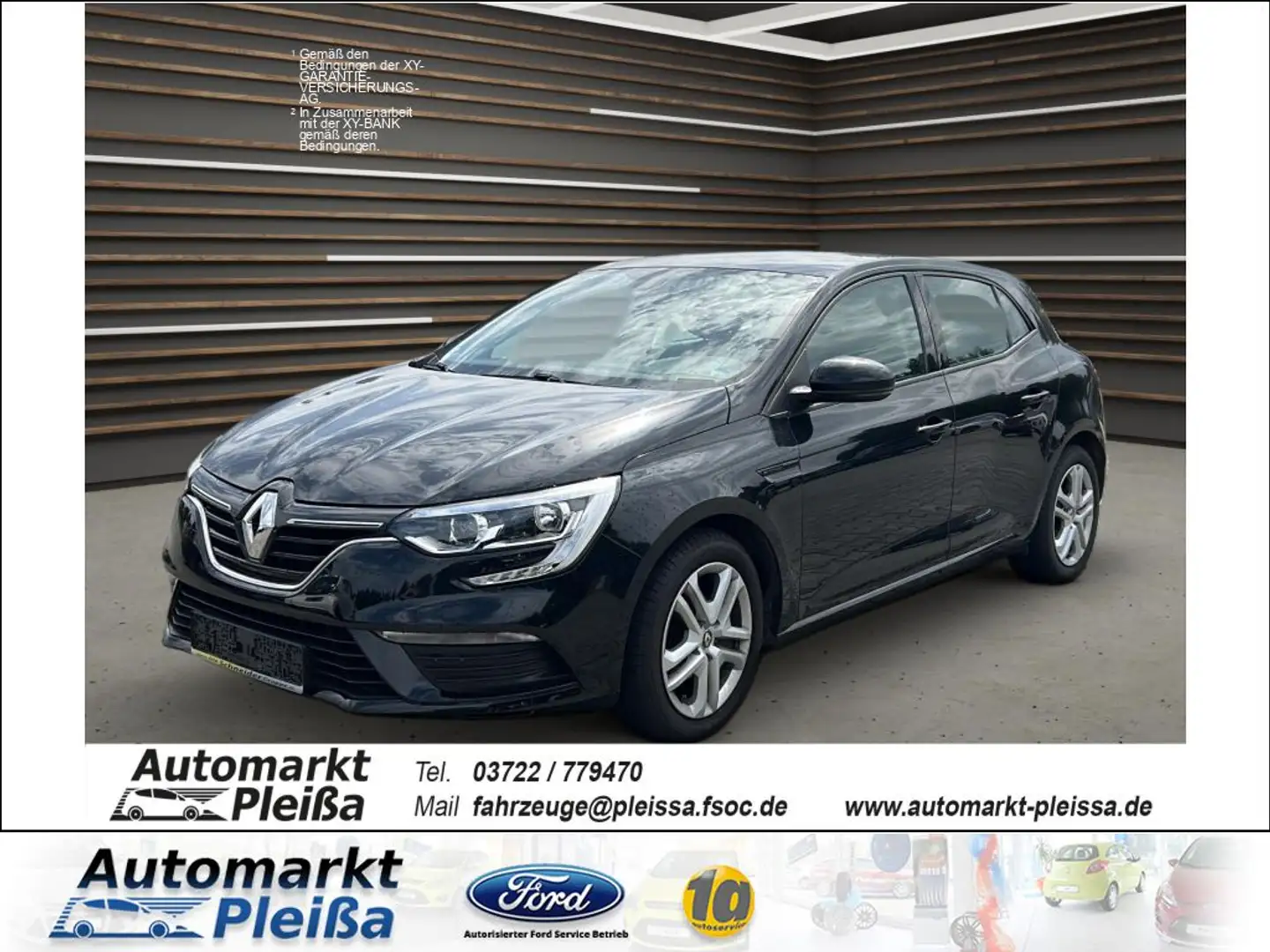 Renault Megane ENERGY TCe 100 PLAY STANDHEIZUNG Schwarz - 2