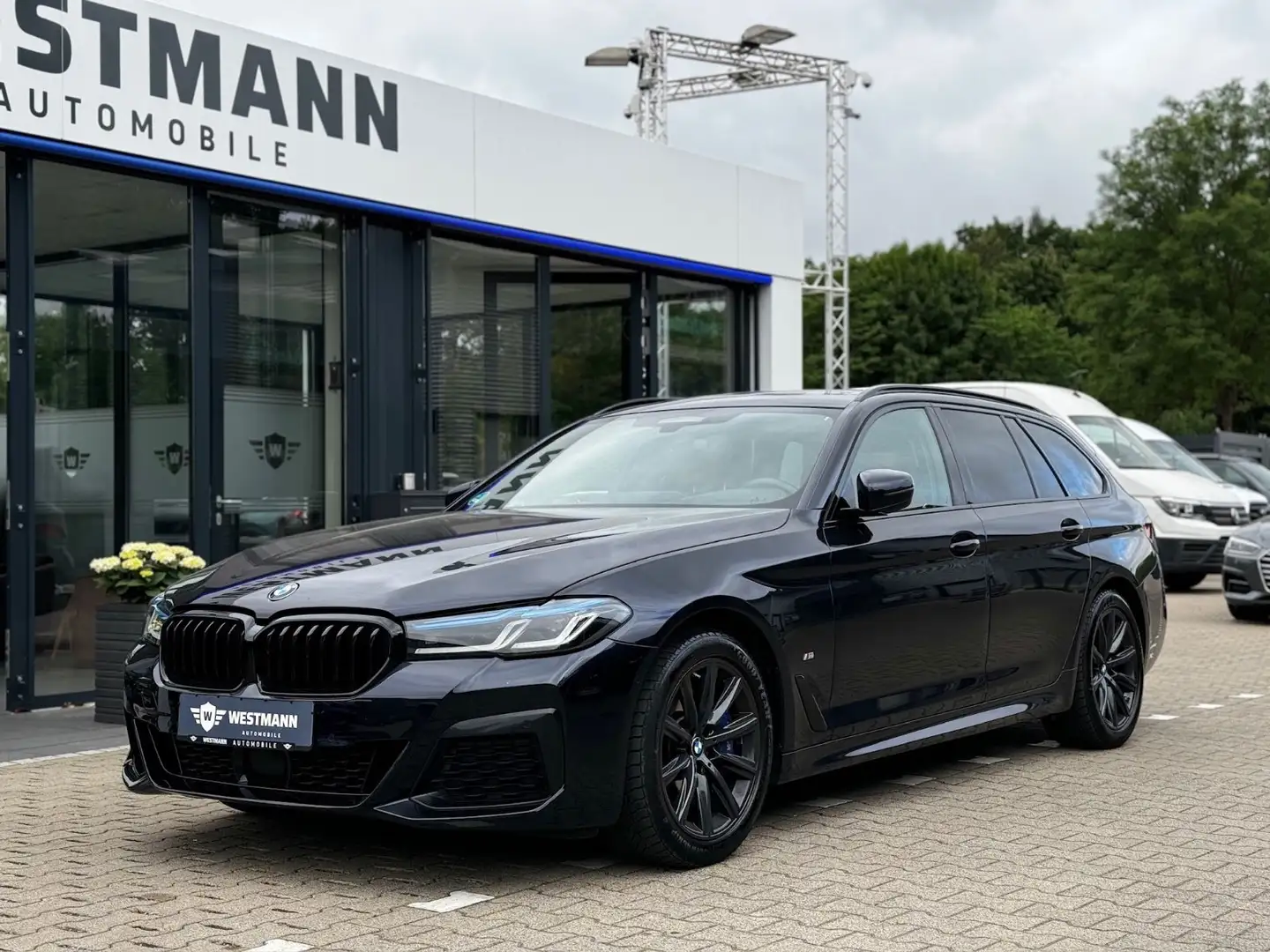 BMW 540 d xDrive M Sport/HEAD-UP/ HYBRID/KAMERA/SHZ/ Fekete - 1