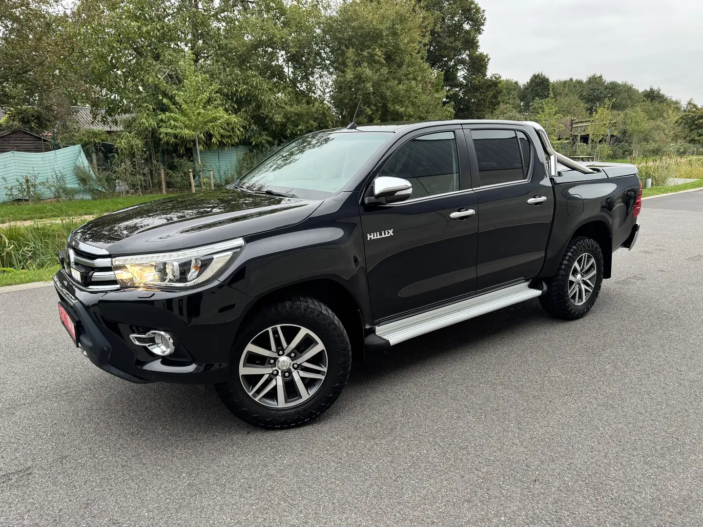 Toyota Hilux 2.4D-4D 4x4 Automaat Double Cab /Executive/Export Noir - 1