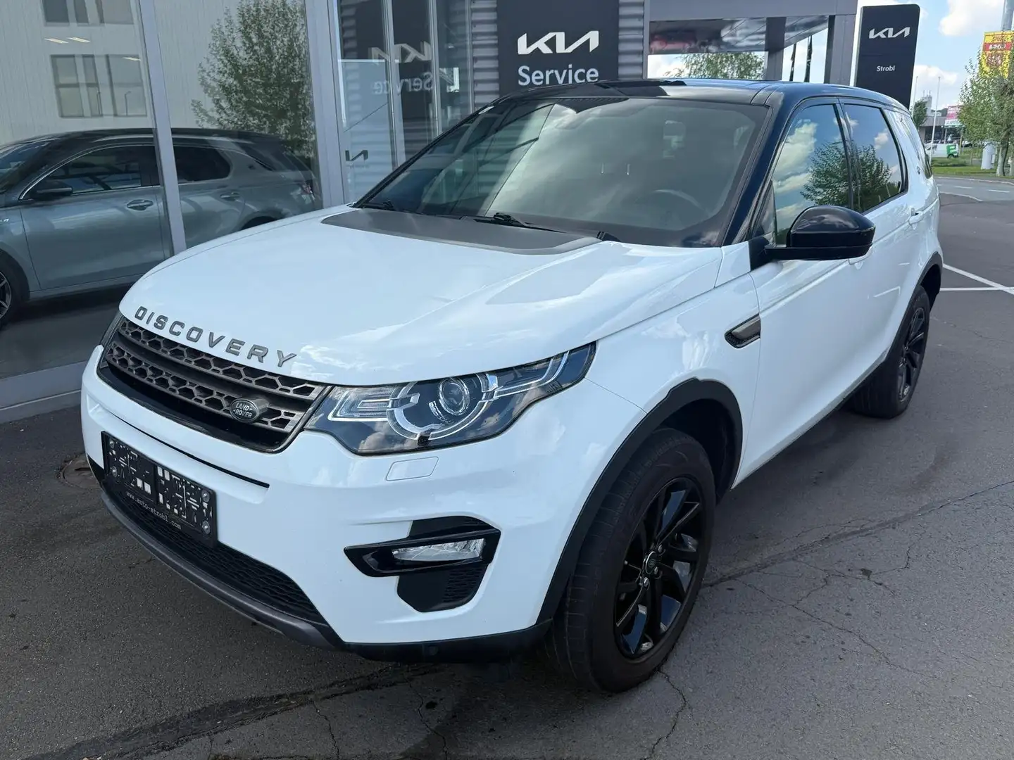 Land Rover Discovery Sport 2,0 TD4 4WD SE Aut. Weiß - 1