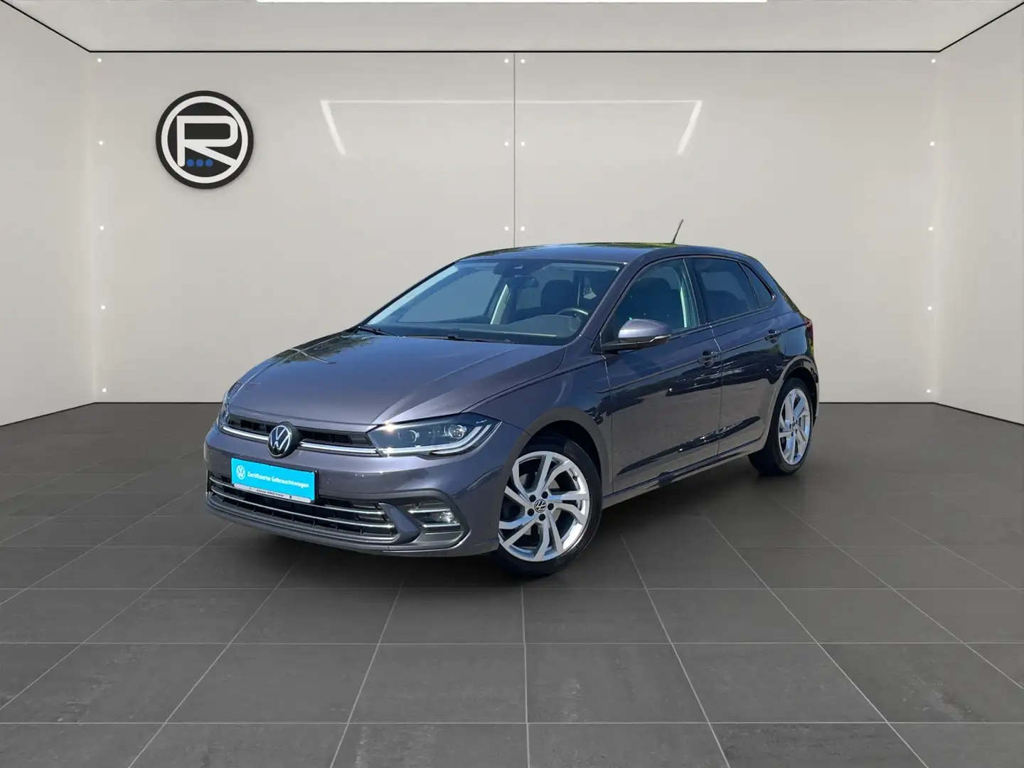 Volkswagen Polo 1.0 TSI Style, DSG Grau - 2