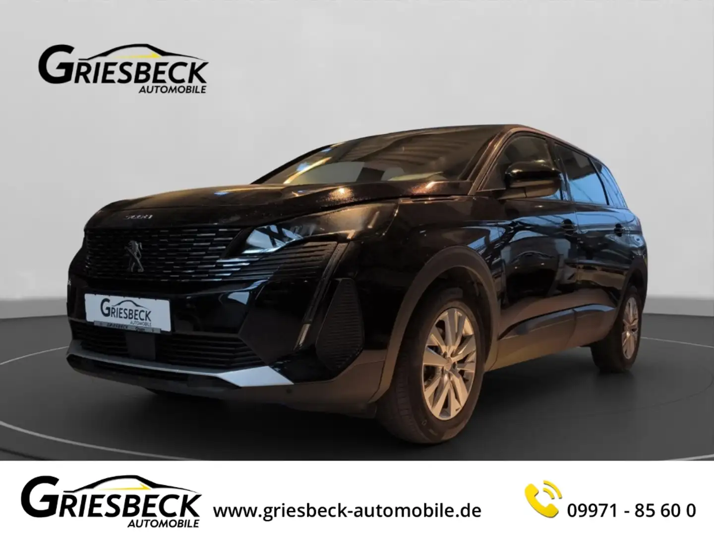 Peugeot 5008 Active Pack 1.2 PureTech 130 EU6d Digitales Cockpi Schwarz - 1