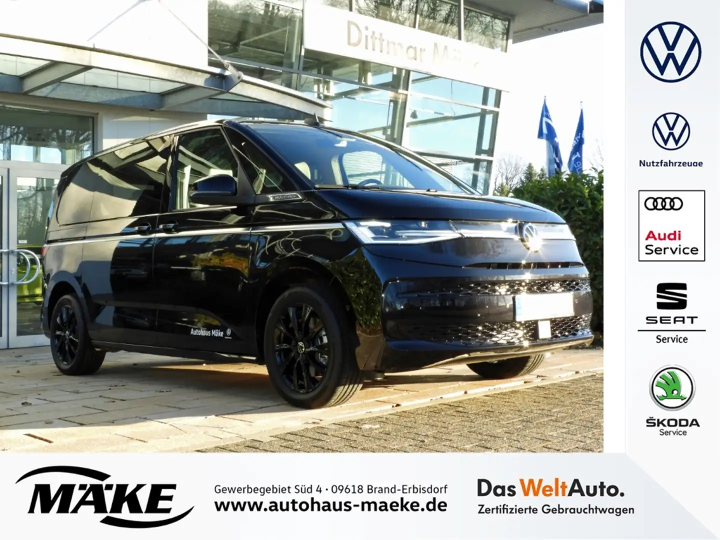 Volkswagen T7 Multivan Style 1.4 eHybrid DSG kÜ 7-Sitzer Nero - 1