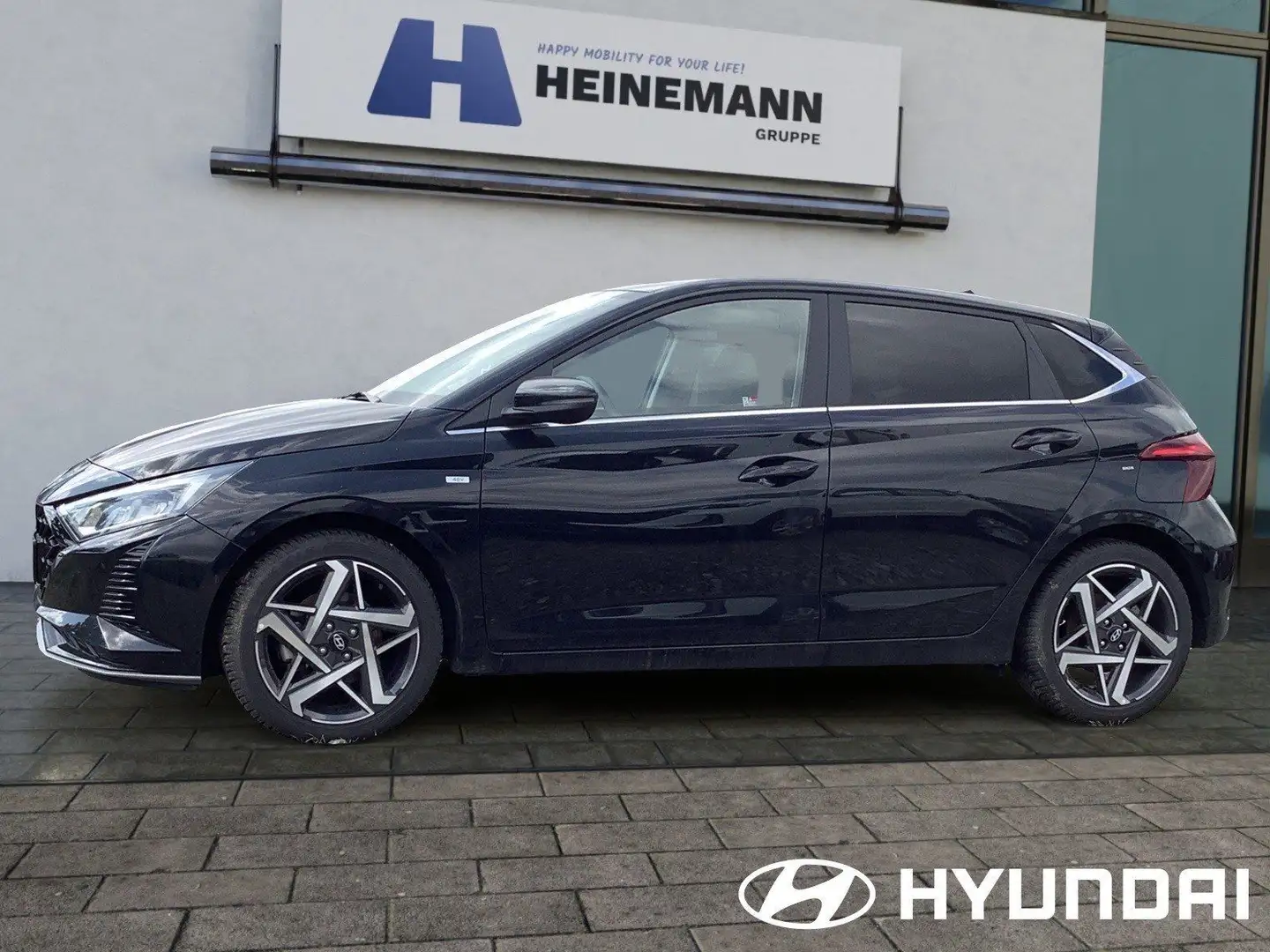 Hyundai i20 1.0 T-GDI 48V Prime NAVI*KAMERA*SMART-KEY Noir - 2