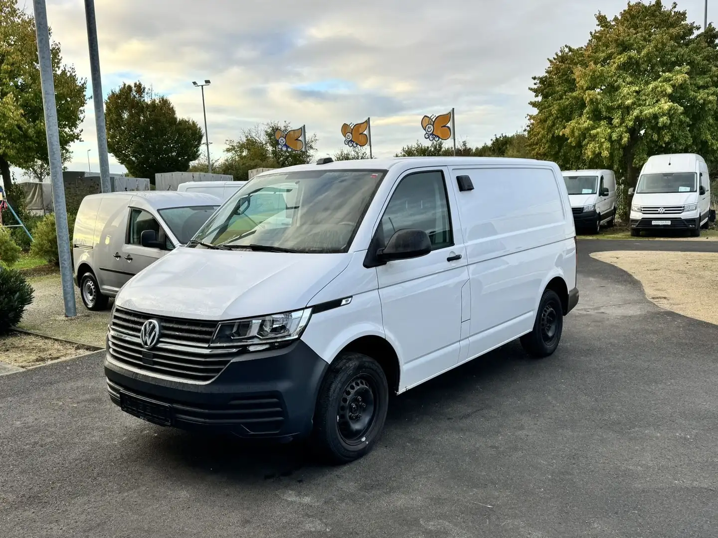 Volkswagen T6 Transporter 6.1 Kasten TDI ACC*Kamera*Klima Weiß - 2