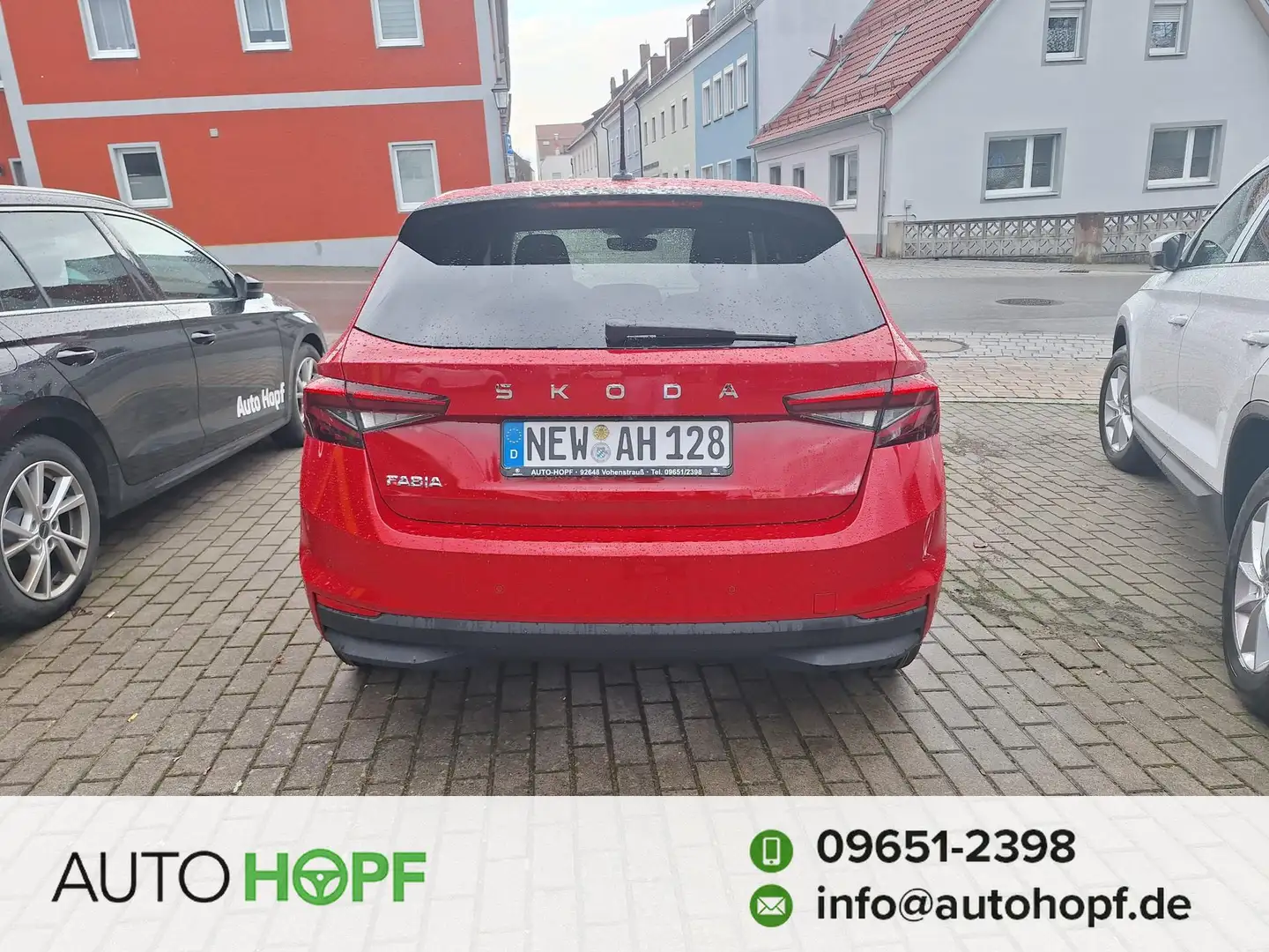 Skoda Fabia 1.0 TSI Selection 70 kW (95 PS), Schaltgetriebe Rosso - 1