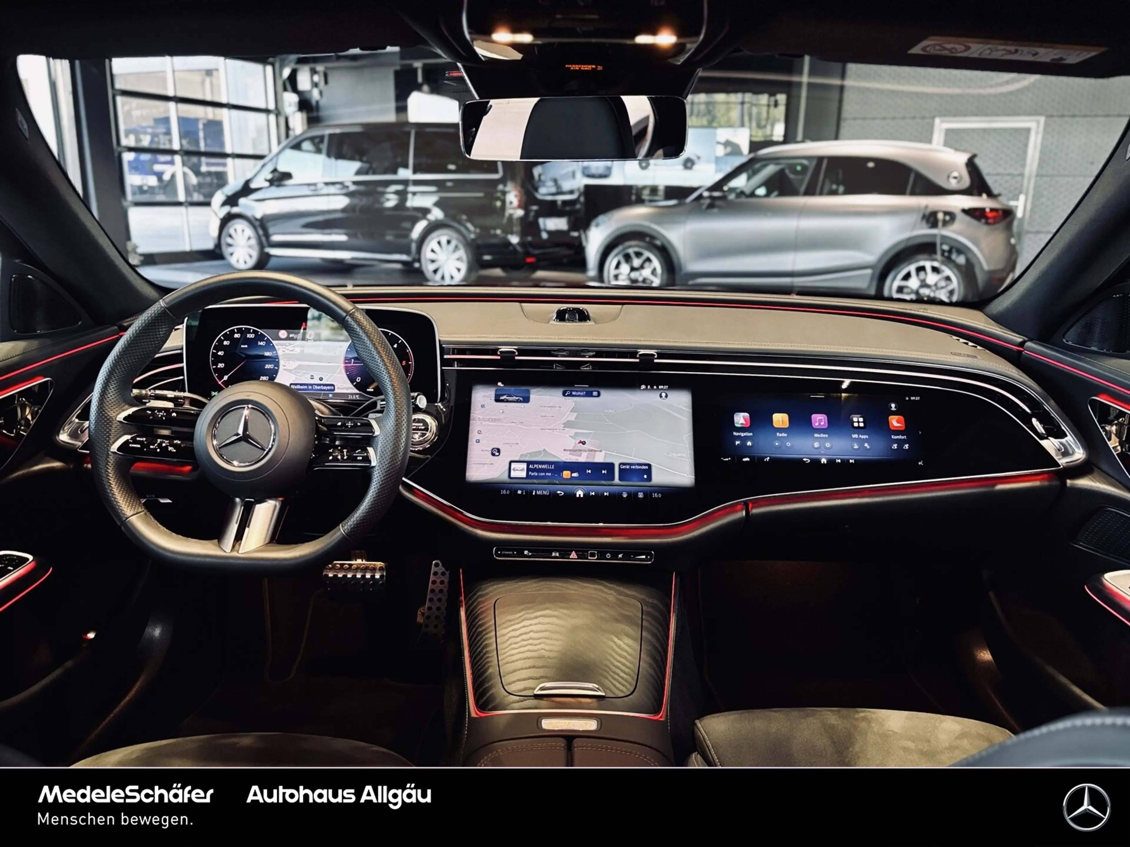 Mercedes-Benz E 220 E 220 d Limo AMG Night Superscreen IconicGlow Dist — photo 5