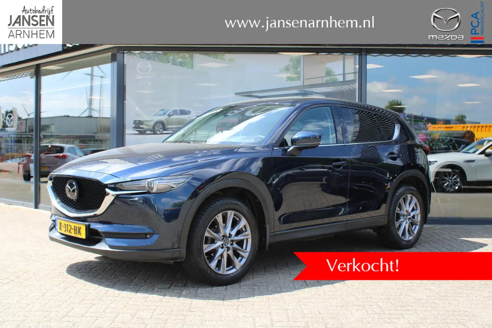 Mazda CX-5 2.0 SkyActiv-G 165 Business Luxury , Automaat, Tre Blue - 1