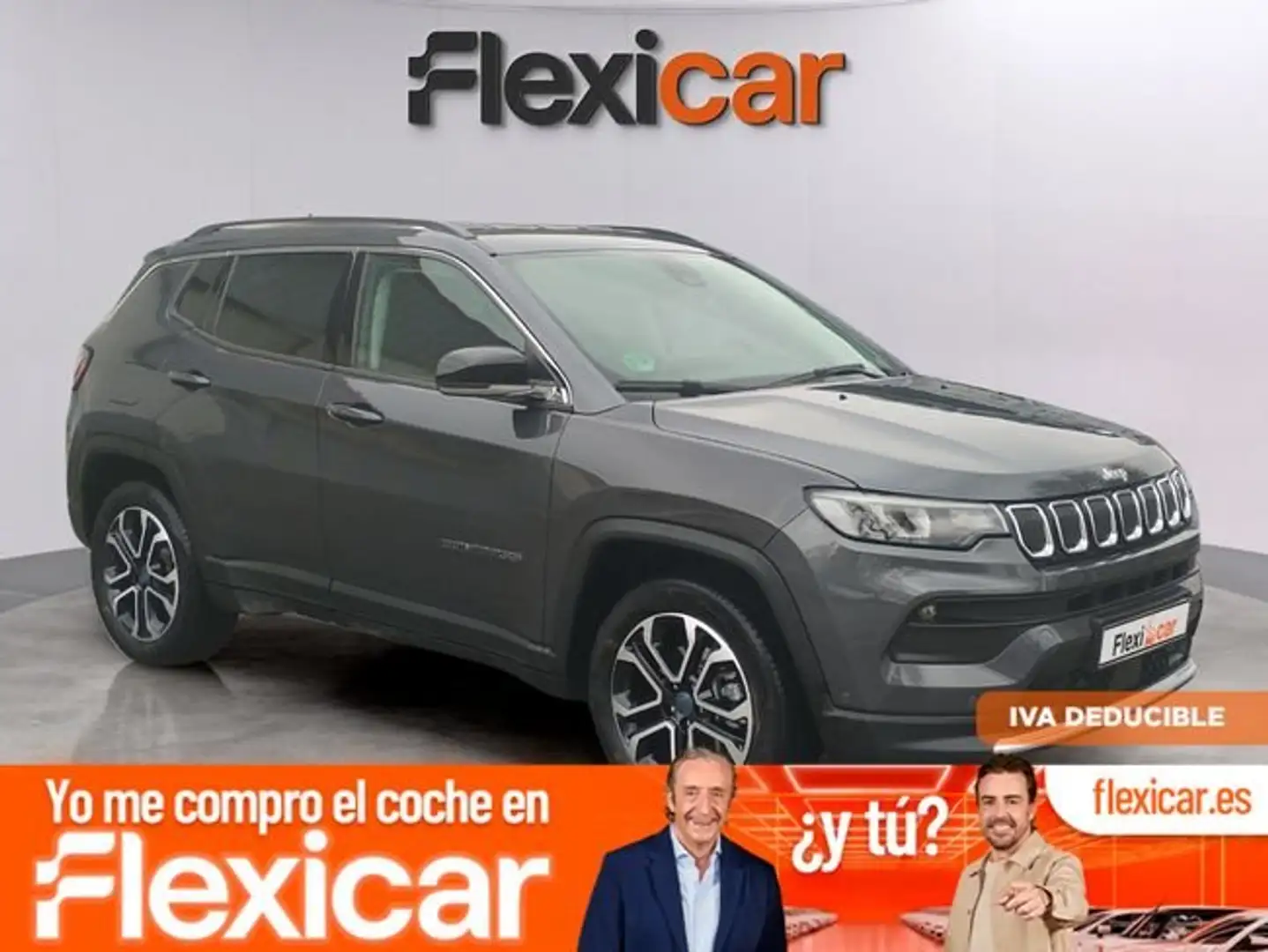 Jeep Compass 1.6 Mjt Limited FWD Gris - 1