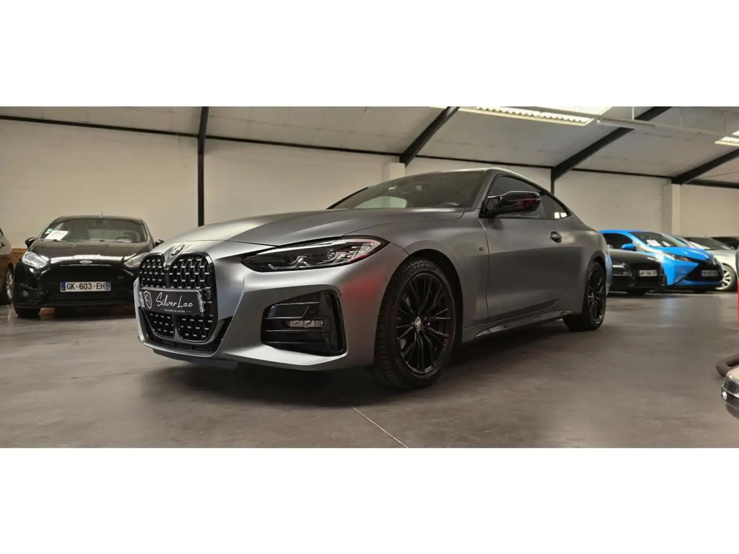 BMW 420 420I 184 COUPE M SPORT G22 / COVERING COMPLET DE QUALITE Gris - 2