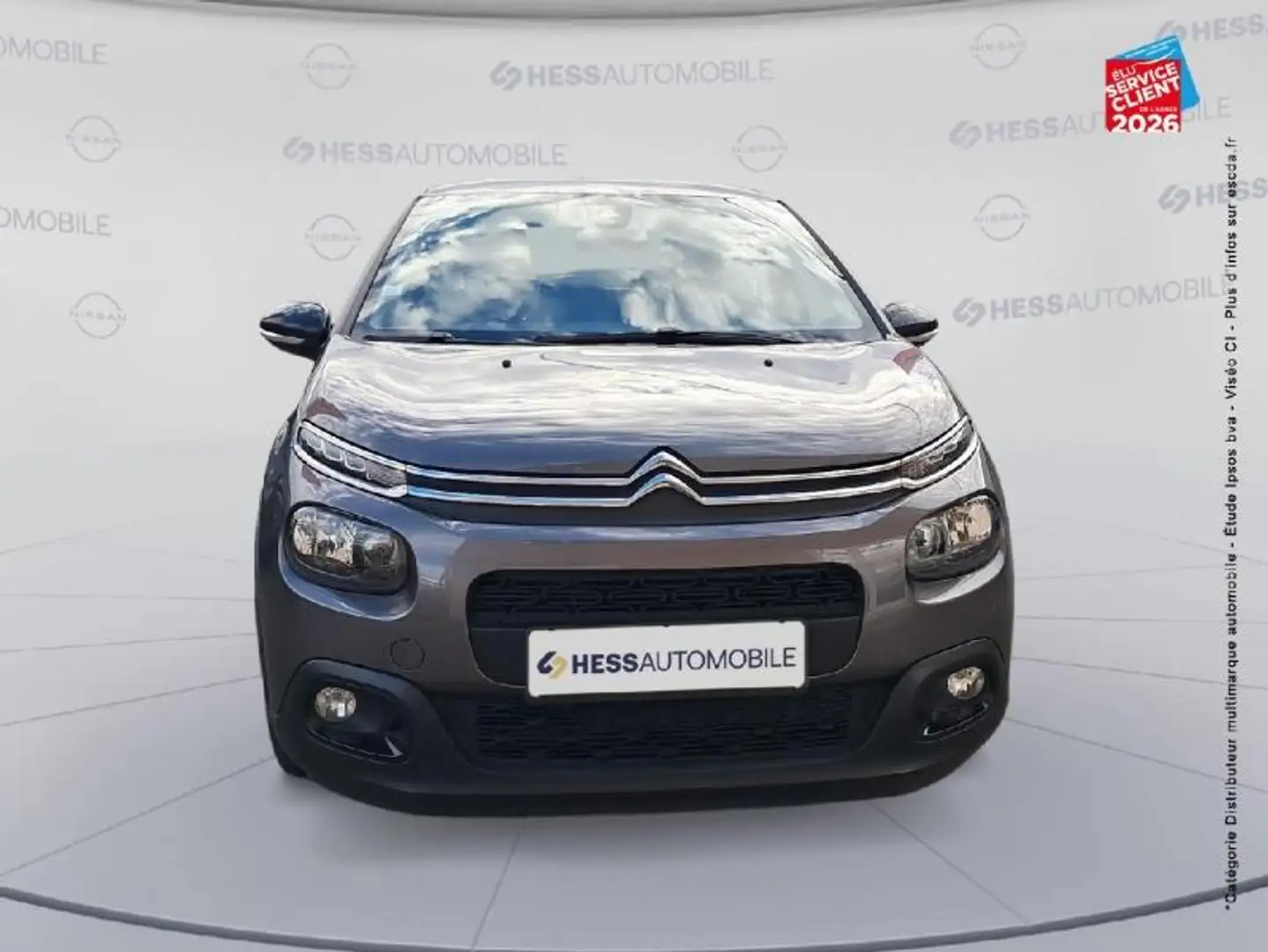 Citroen C3 BlueHDi 100ch Feel S\u0026S E6.d-TEMP BVM5 Gris - 2