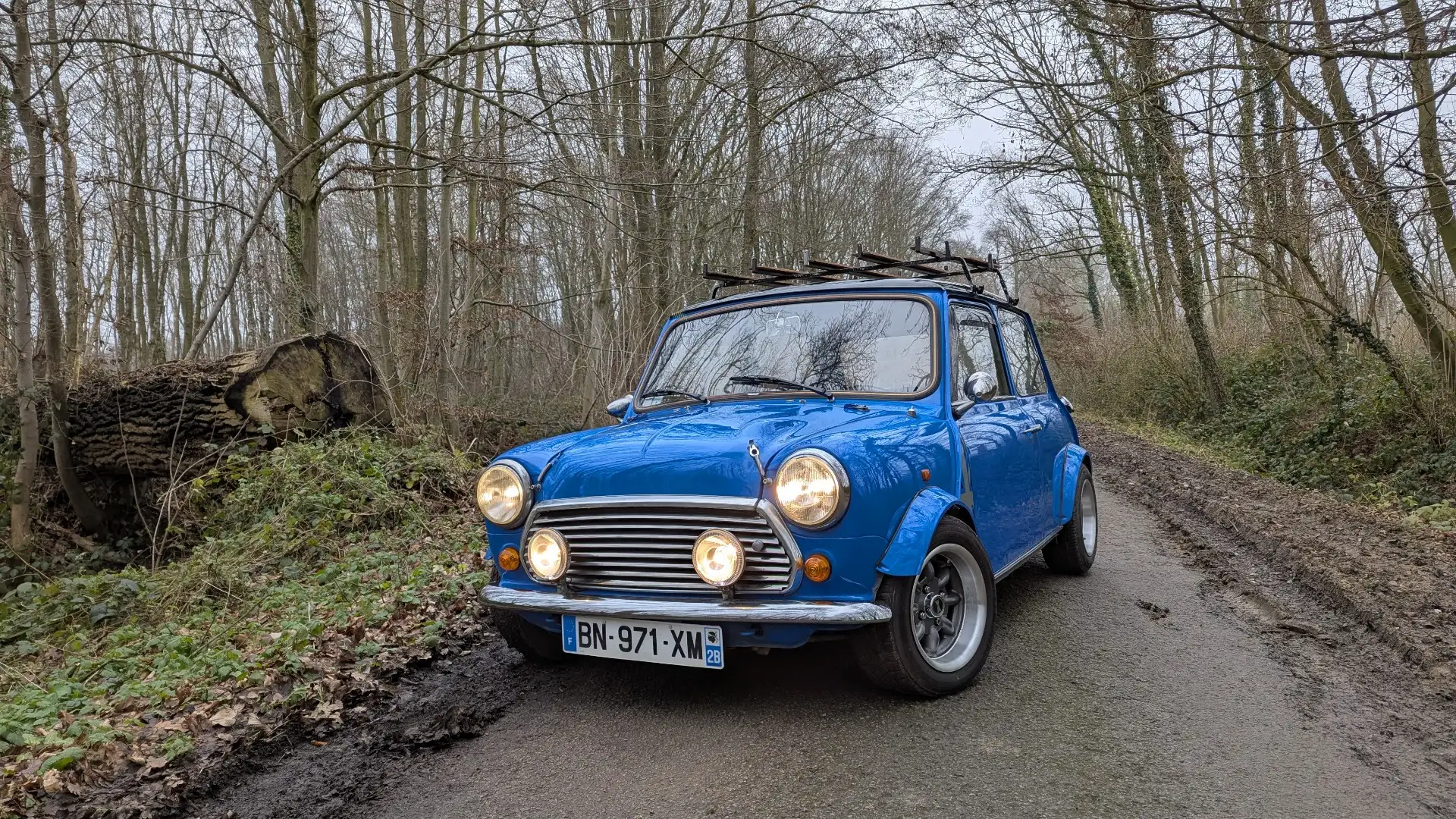 Austin Mini MOKE BACHE Azul - 1