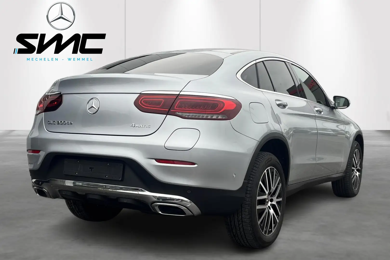 Mercedes-Benz GLC 300 Coupé GLC de 4MATIC Business Line Argent - 2