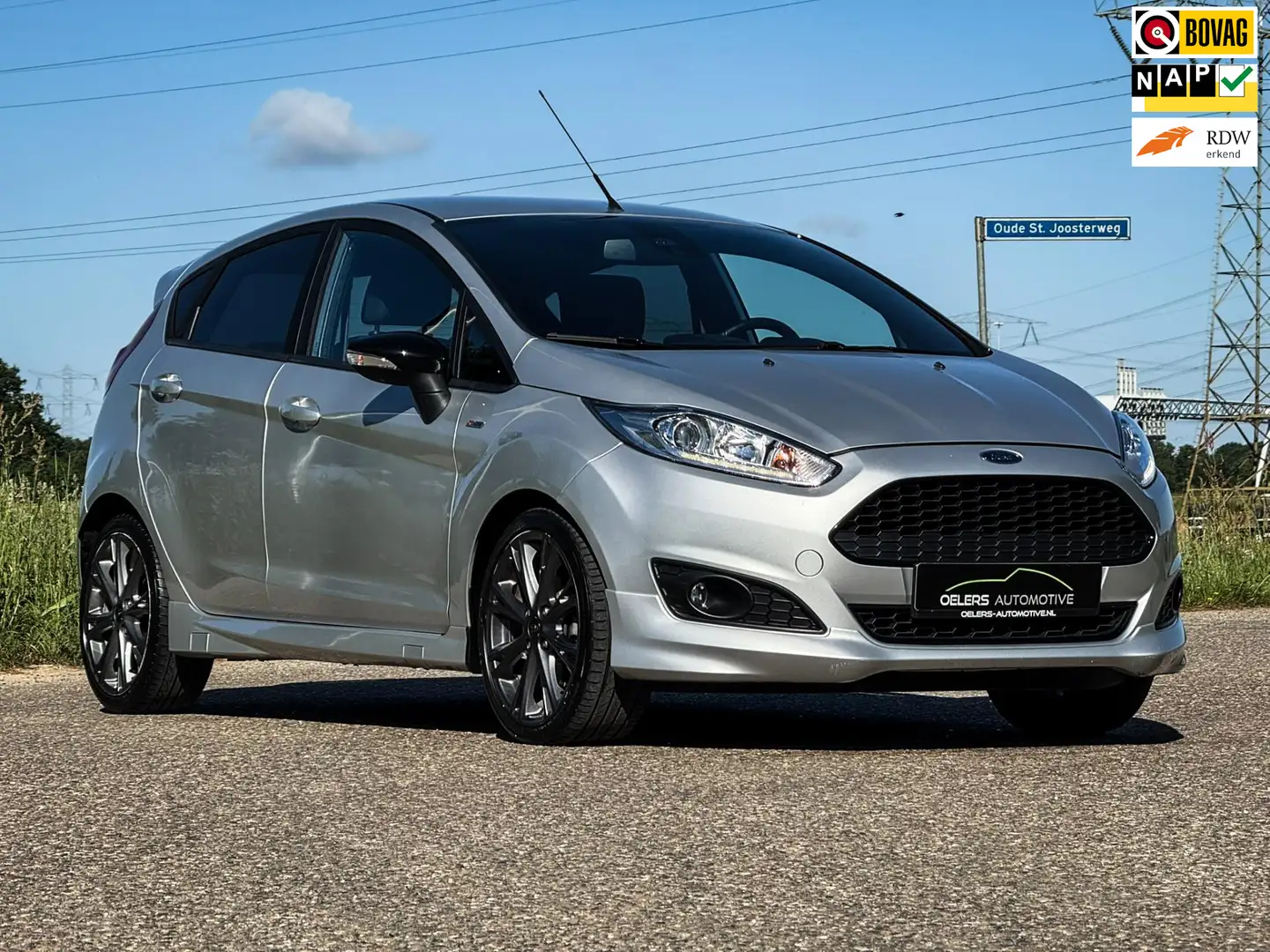 Ford Fiesta 1.0 EcoBoost ST-Line | Org. NL | Clima | Cruise | Grijs - 1