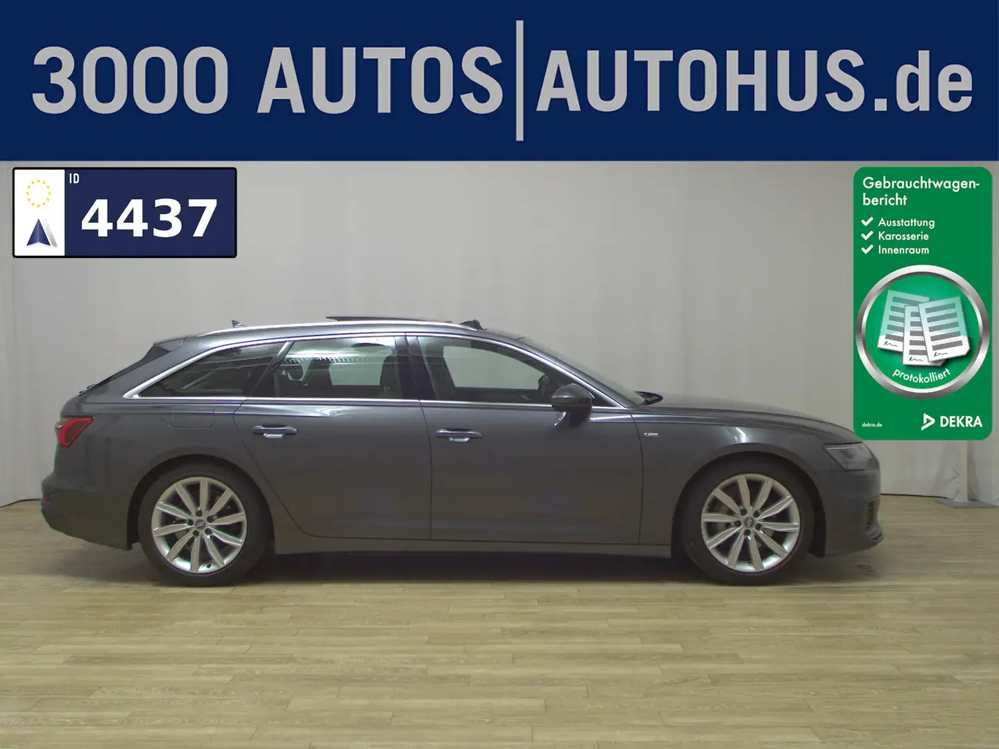 Audi A6 Avant 50 TDI Qu. S-Line Ext. Navi LED Pano Grau - 1