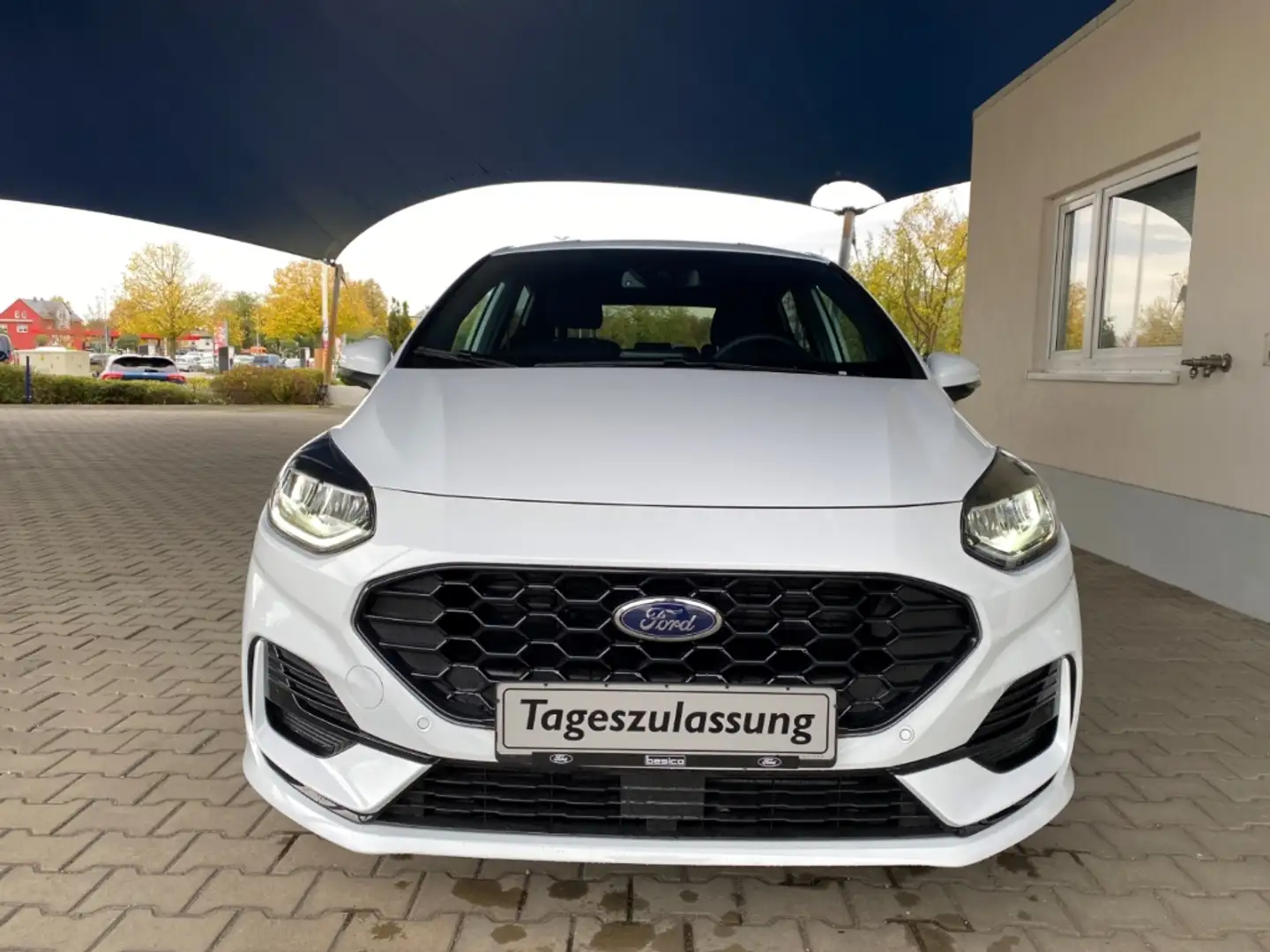 Ford Fiesta ST-Line MHEV+NAV+DAB+LED+PDC+KeyFree+LMF+ Blanc - 2