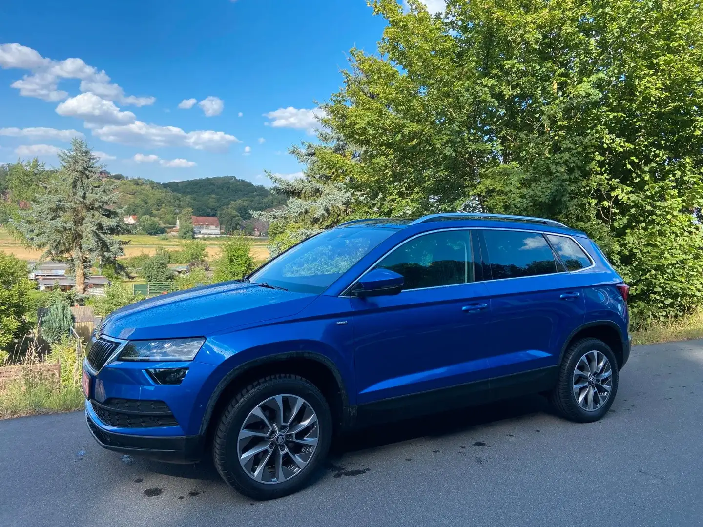 Skoda Karoq Clever 2.0 TDI 110 kW Bleu - 1