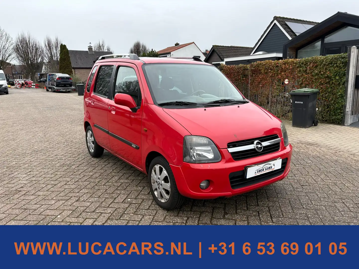 Opel Agila 1.2-16V Cosmo Rood - 2