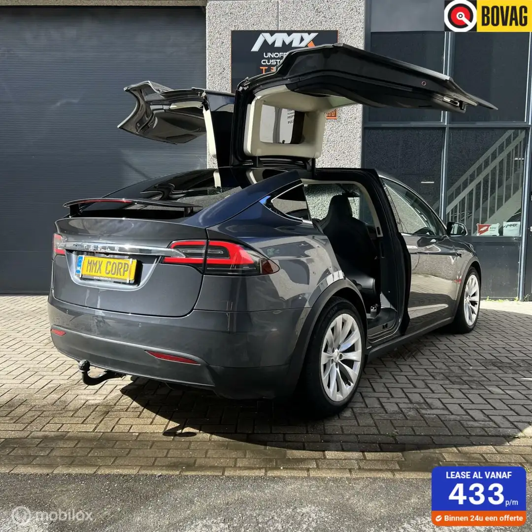 Tesla Model X 75D Grijs Trekhaak 7 Zitplaatsen Gris - 1