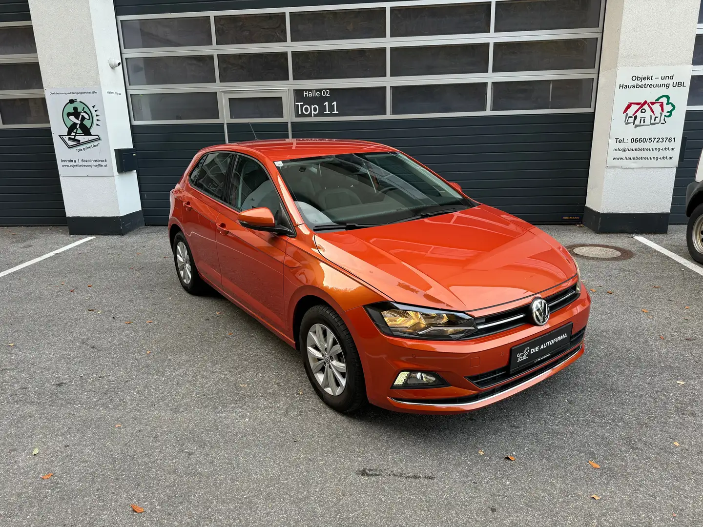 Volkswagen Polo HIGHLINE*TSI*DSG*8 FACH BEREIFT*ERSTBESITZ Orange - 1