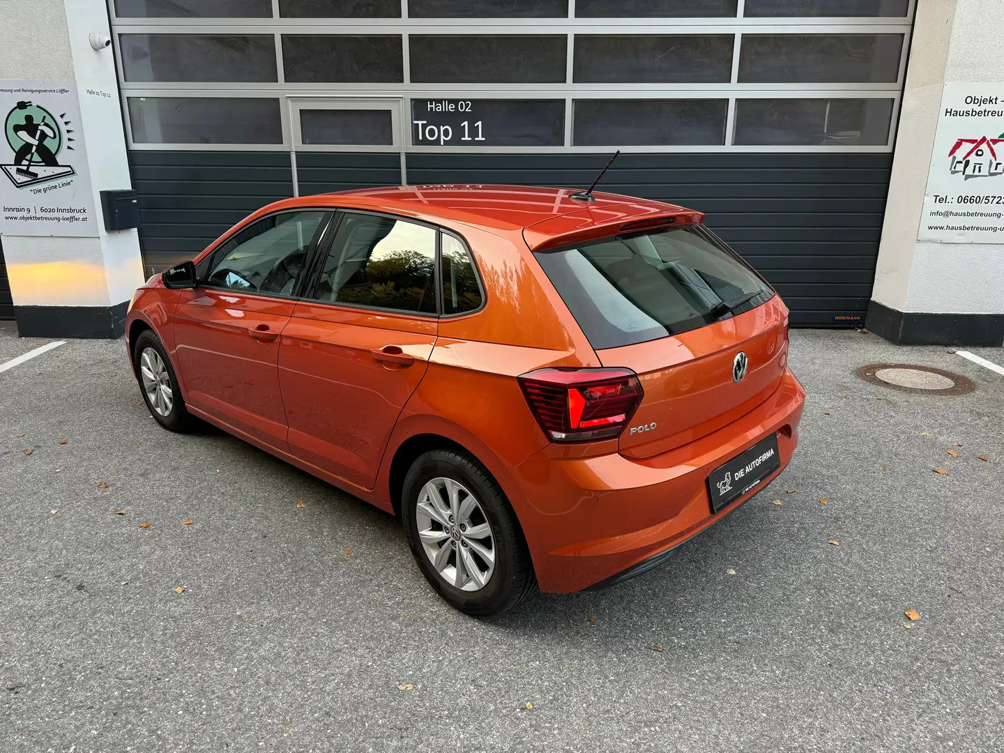 Volkswagen Polo HIGHLINE*TSI*DSG*8 FACH BEREIFT*ERSTBESITZ Orange - 2